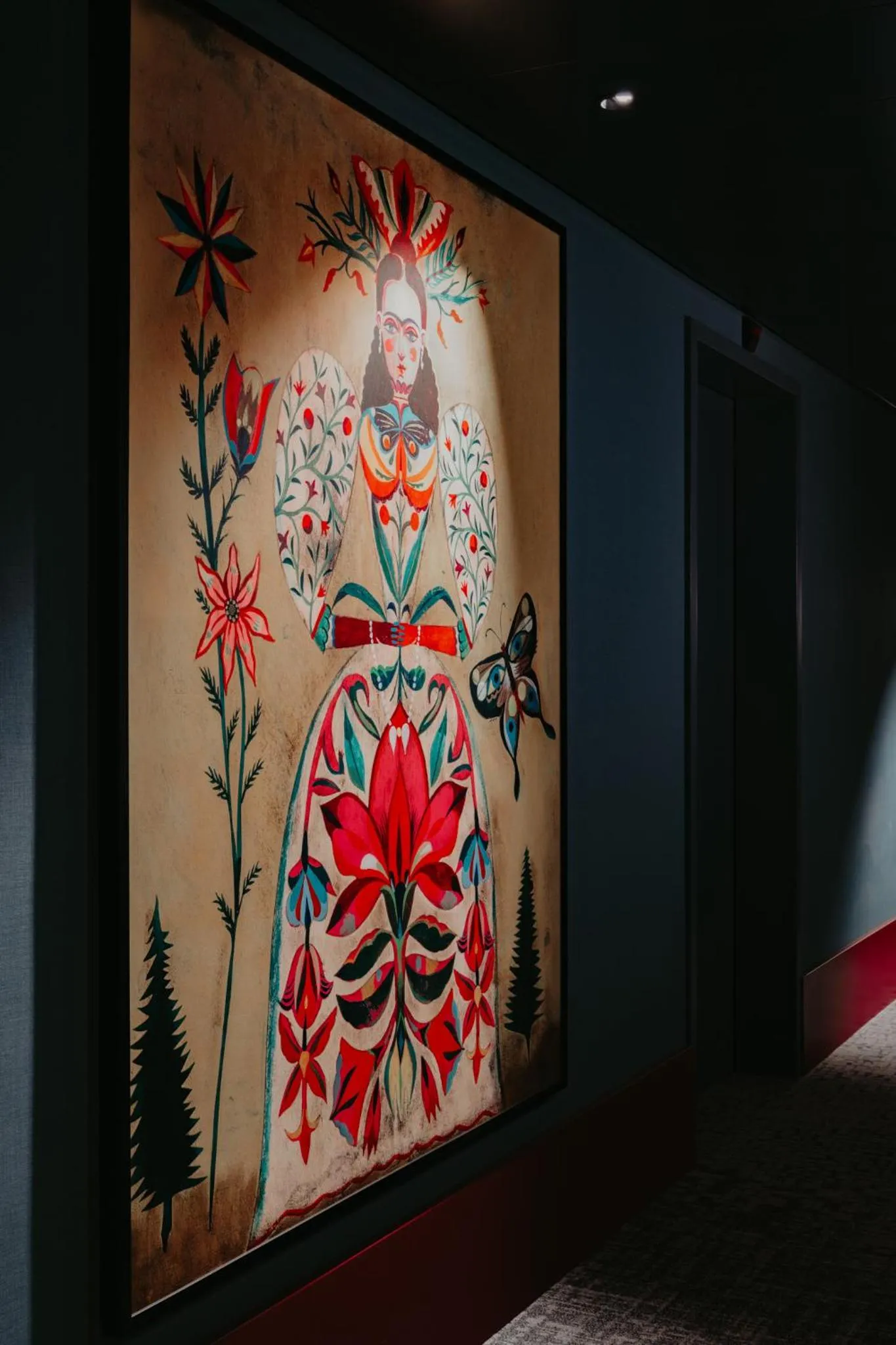 Decorative detail in AMERON Luzern Hotel Flora