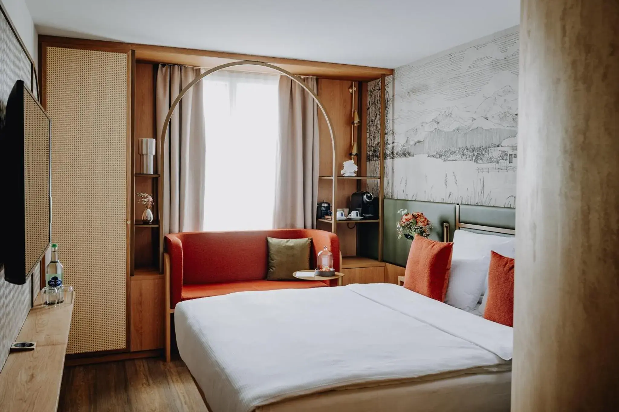 Photo of the whole room, Bed in AMERON Luzern Hotel Flora Photo of the whole room, Bed in AMERON Luzern Hotel Flora