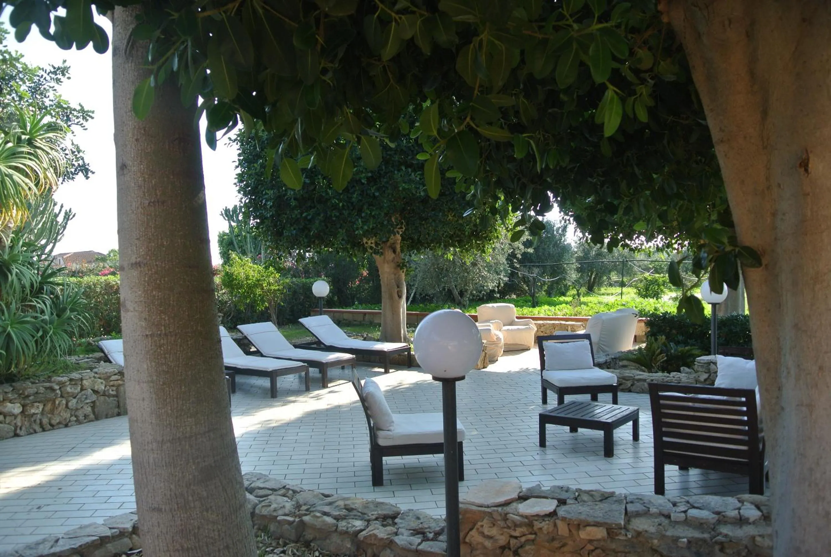 Solarium in Villa Carlotta Resort