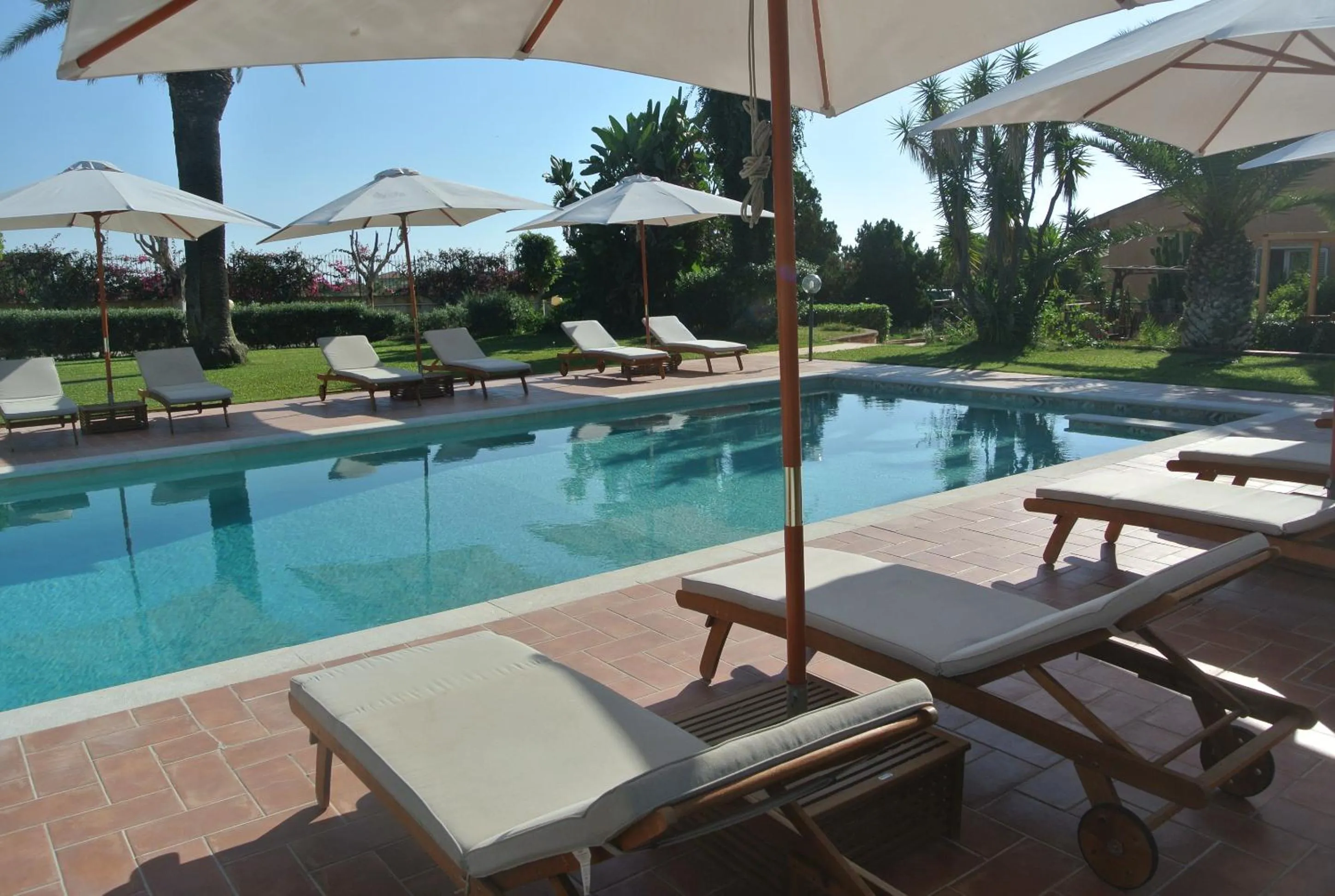 Solarium in Villa Carlotta Resort