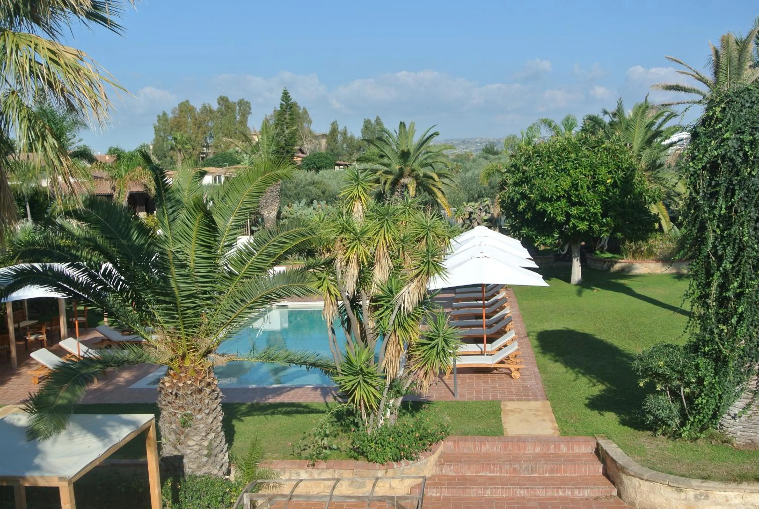 Bird's eye view in Villa Carlotta Resort