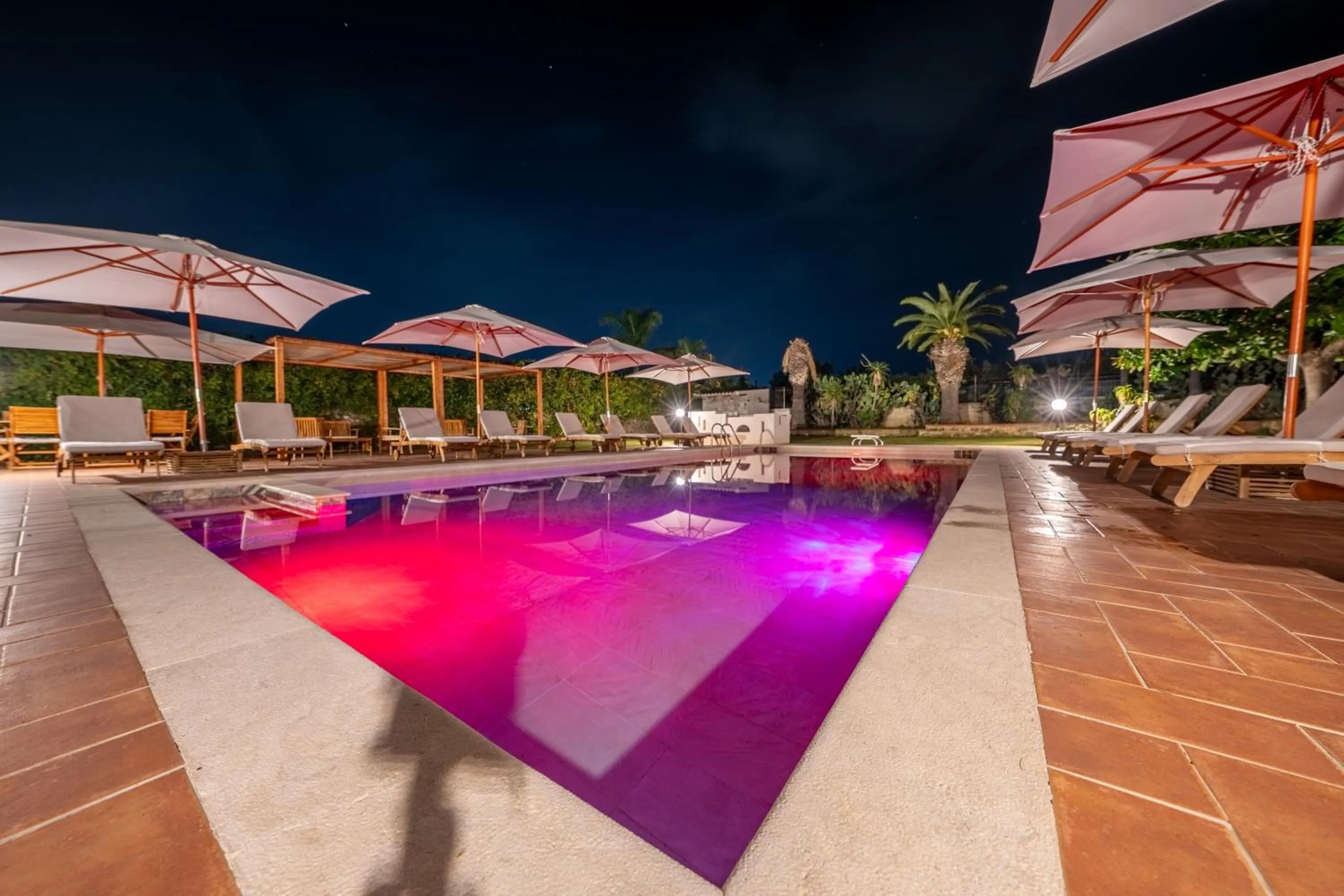 Pool view in Villa Carlotta Resort