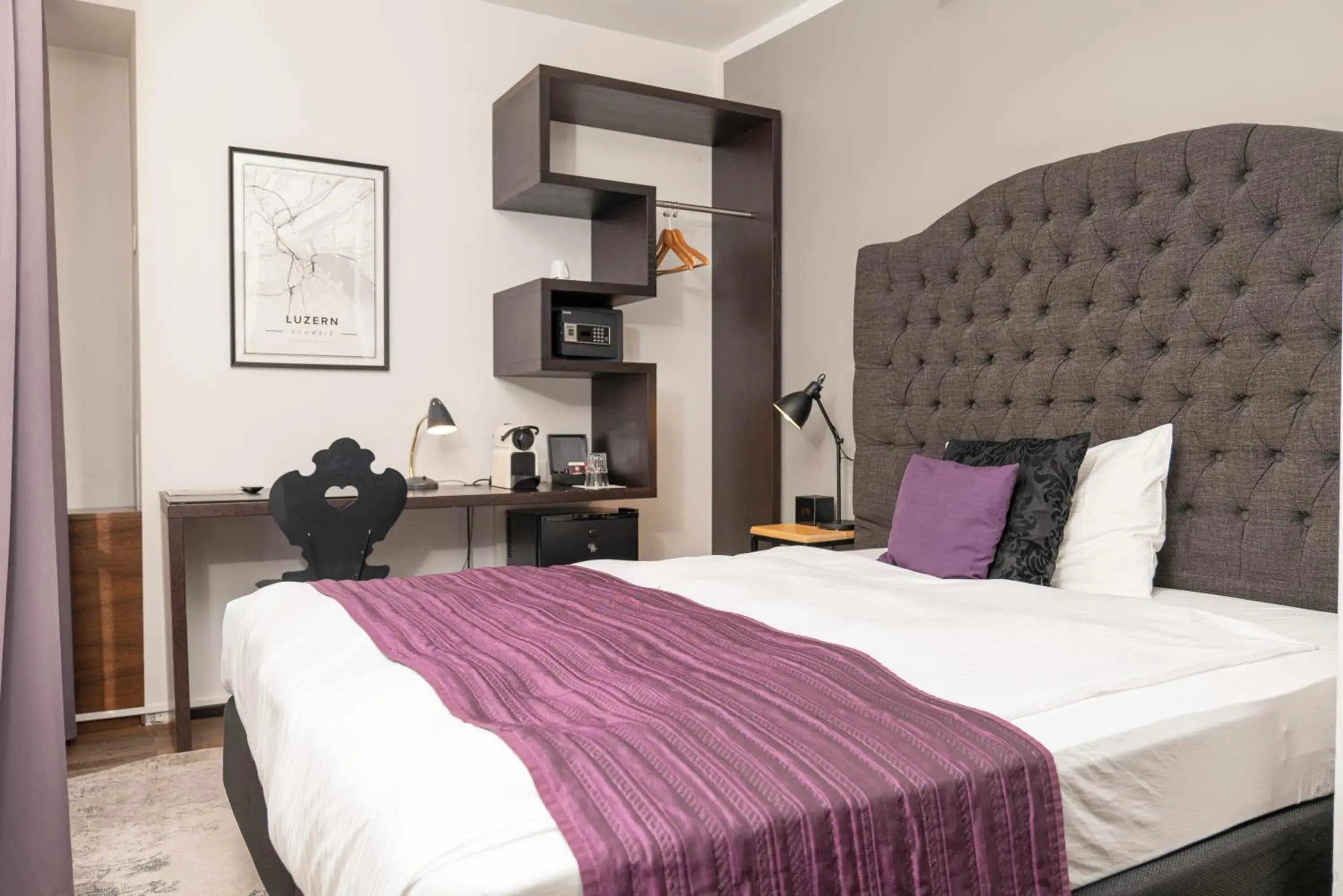 Photo of the whole room, Bed in Boutique Hotel Weisses Kreuz - Adult only Hotel Photo of the whole room, Bed in Boutique Hotel Weisses Kreuz - Adult only Hotel