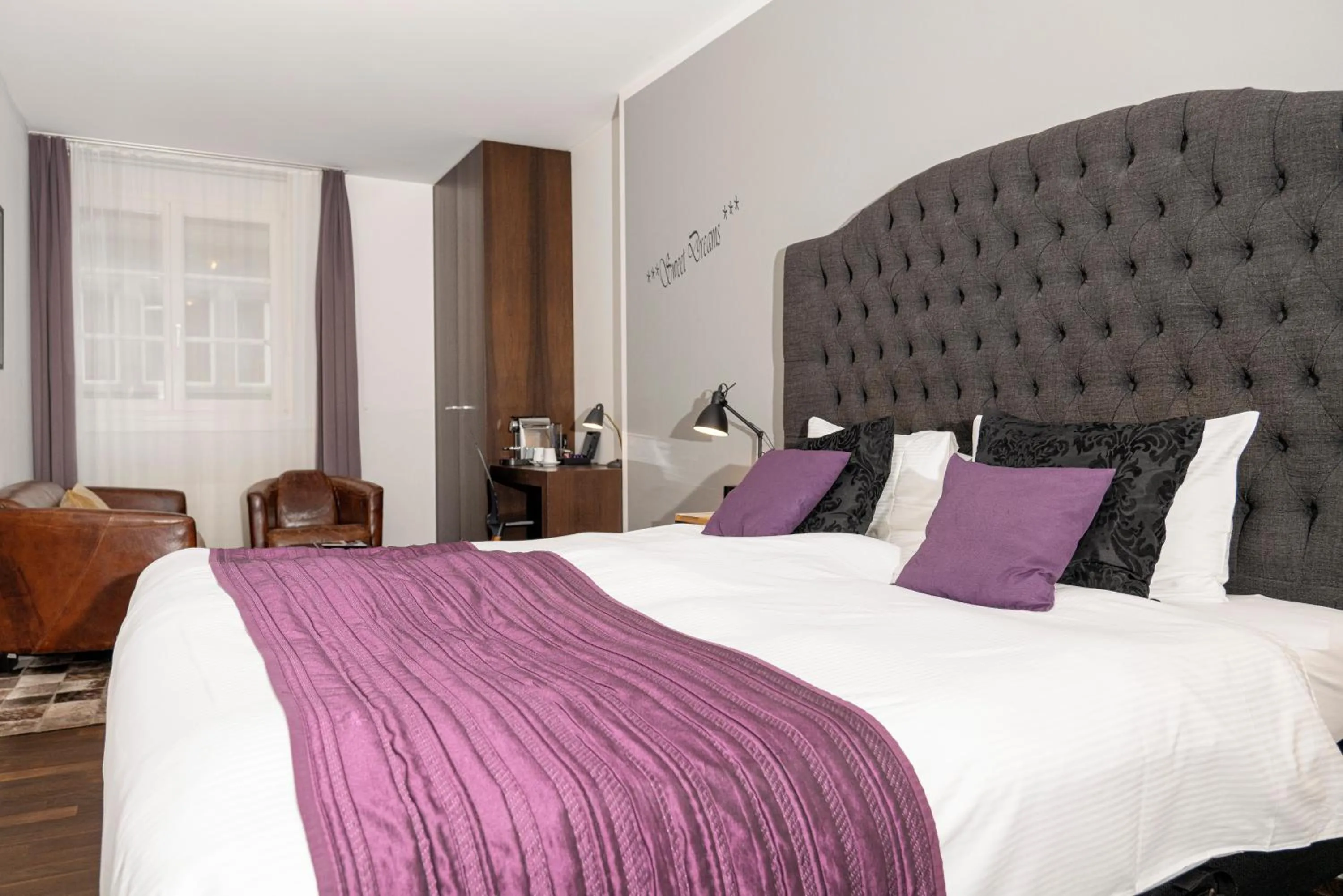 Photo of the whole room, Bed in Boutique Hotel Weisses Kreuz - Adult only Hotel