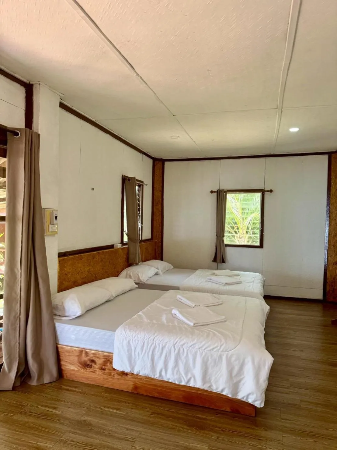 Bed in Libong Beach Resort