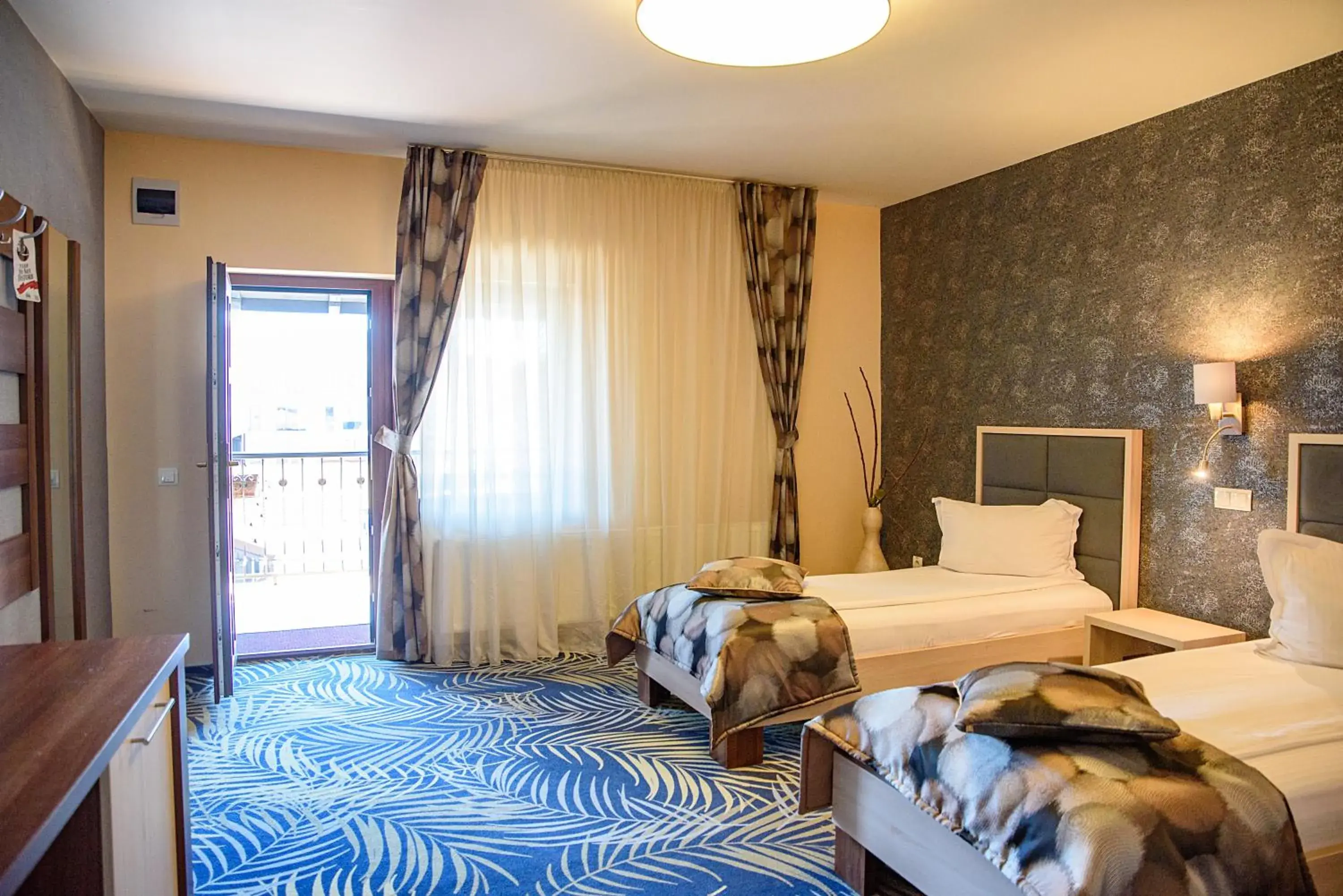 Twin Room in Hotel Stefani Twin Room in Hotel Stefani
