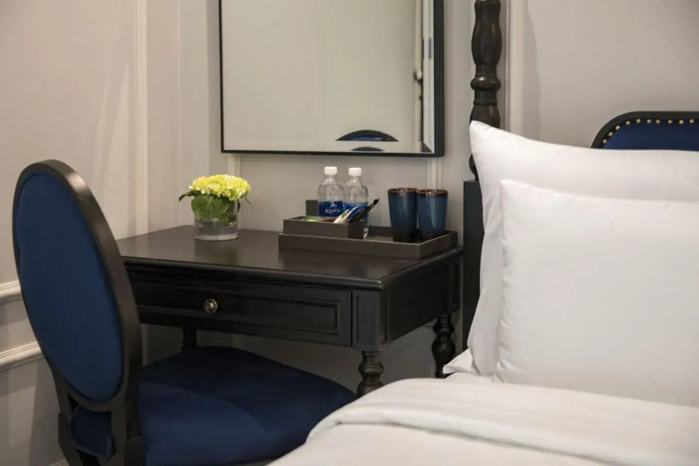 View (from property/room), Bed in Lalita Boutique Hotel & Spa Ninh Binh View (from property/room), Bed in Lalita Boutique Hotel & Spa Ninh Binh