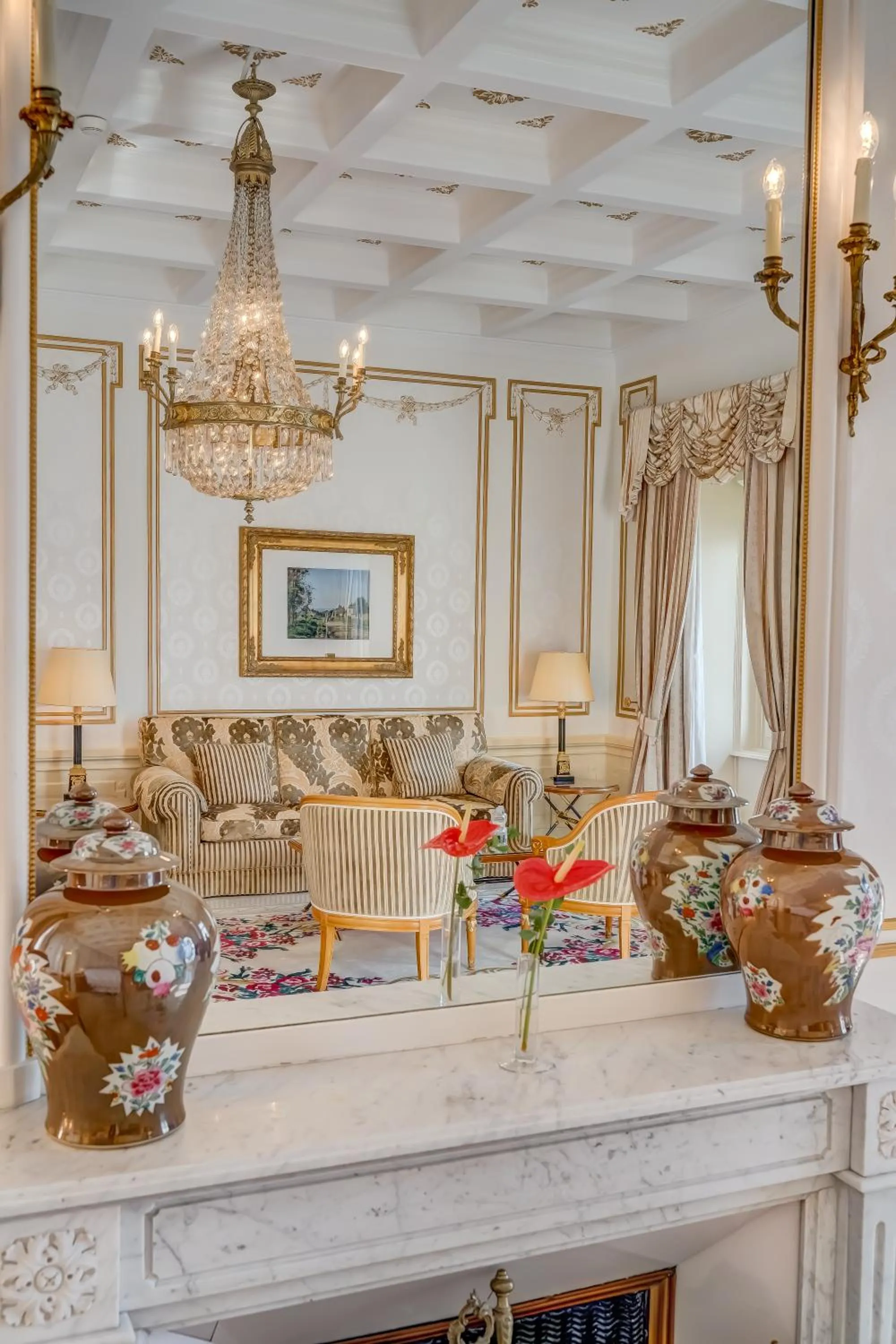 Bedroom in Grand Hotel National Luzern