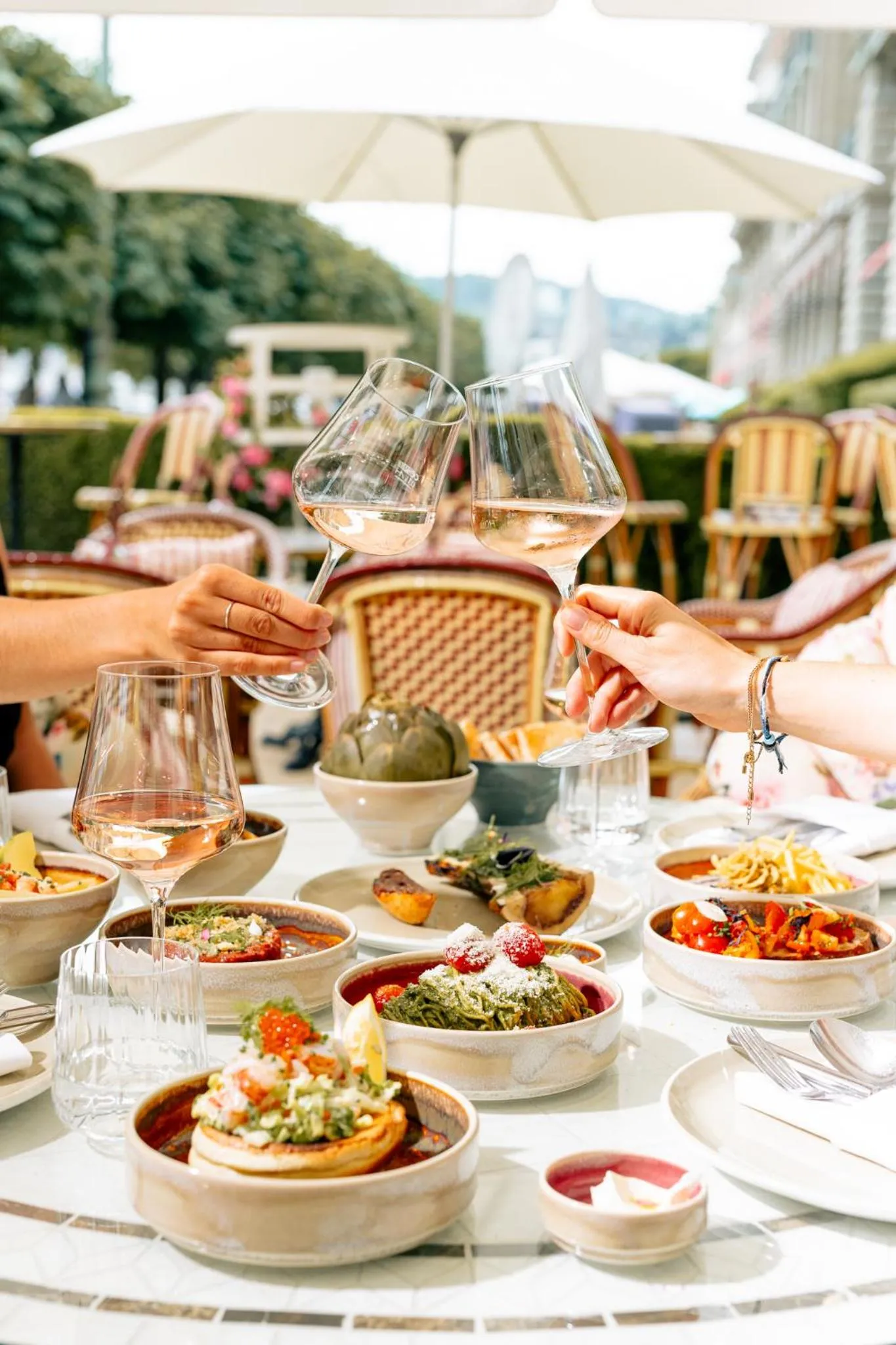 Restaurant/places to eat in Grand Hotel National Luzern