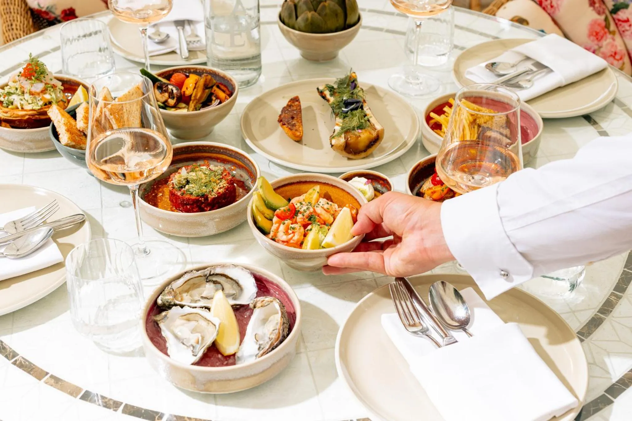 Restaurant/places to eat in Grand Hotel National Luzern