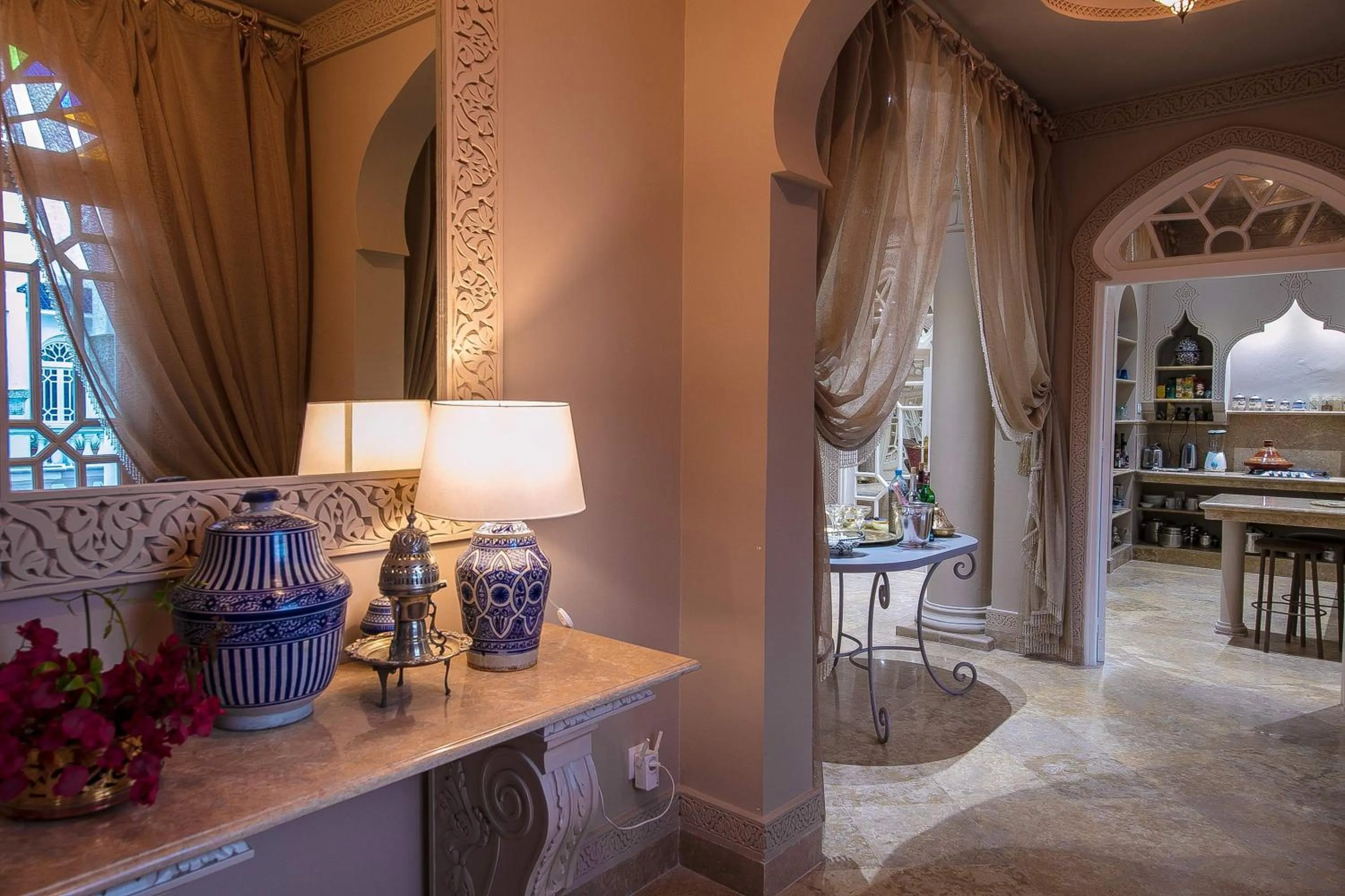 Kitchen or kitchenette in Riad Dar El Malaika