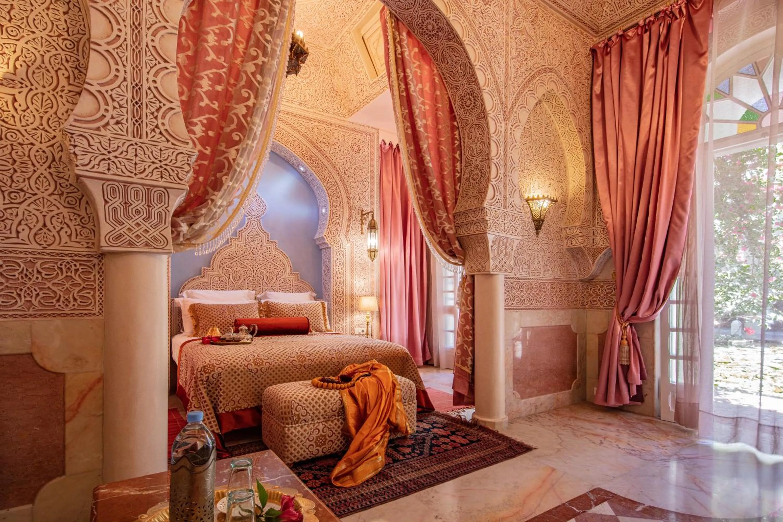 Photo of the whole room, Bed in Riad Dar El Malaika