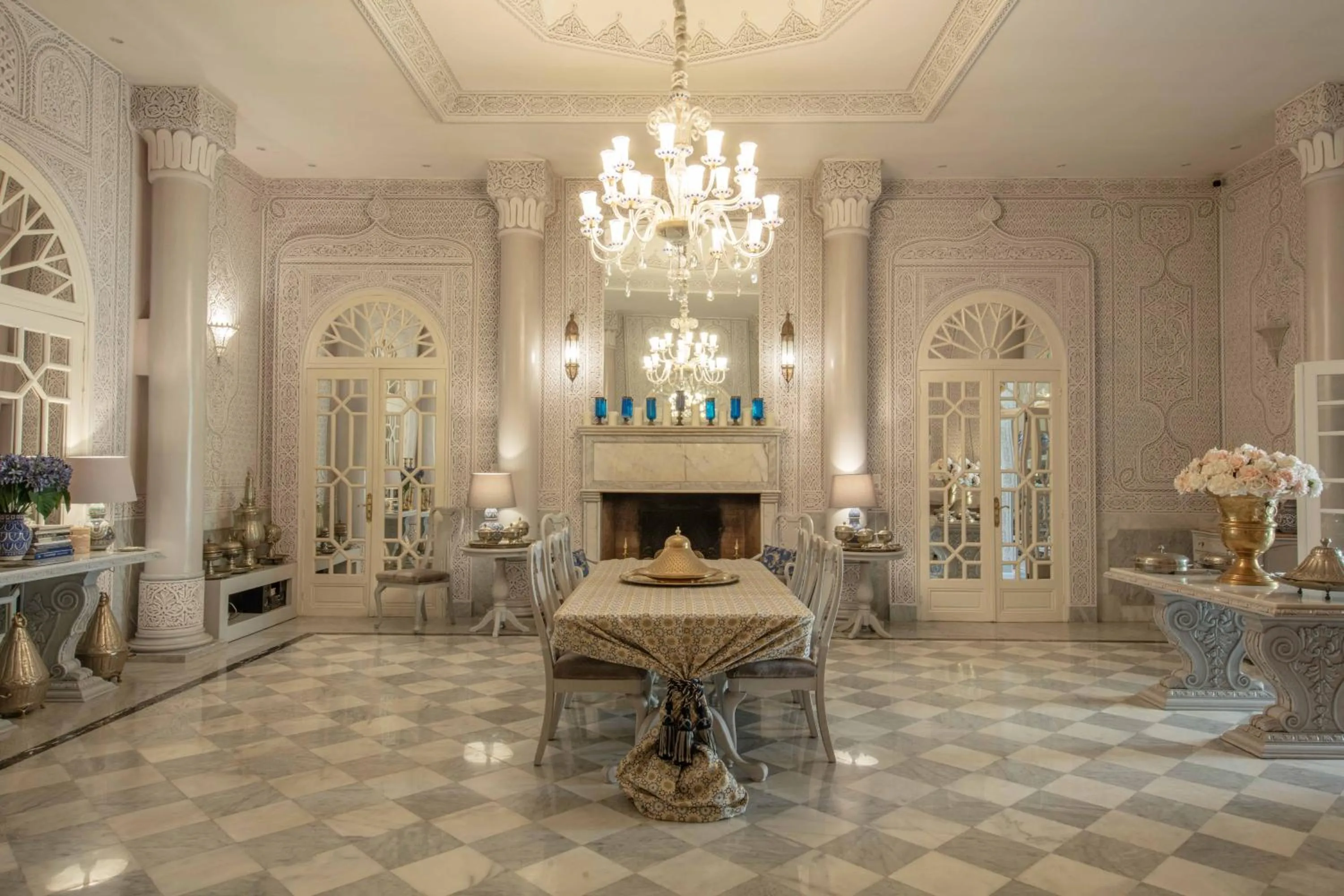 Living room in Riad Dar El Malaika