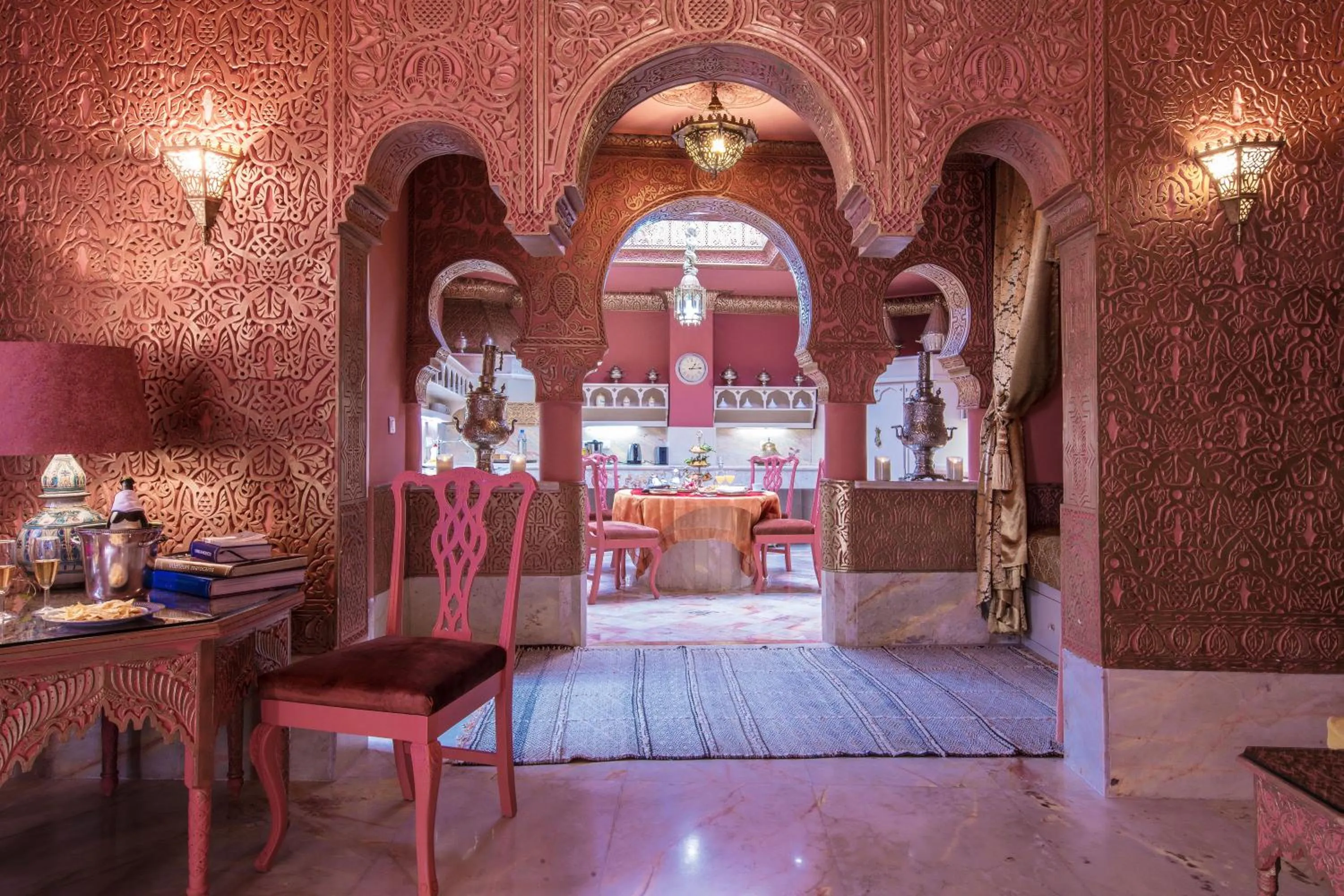 Kitchen or kitchenette in Riad Dar El Malaika