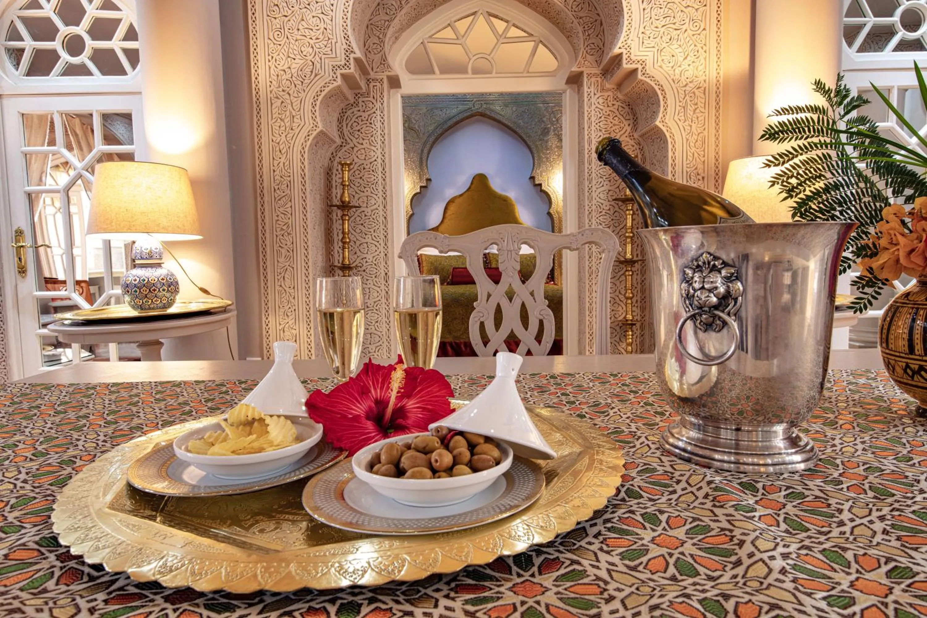 Food and drinks in Riad Dar El Malaika