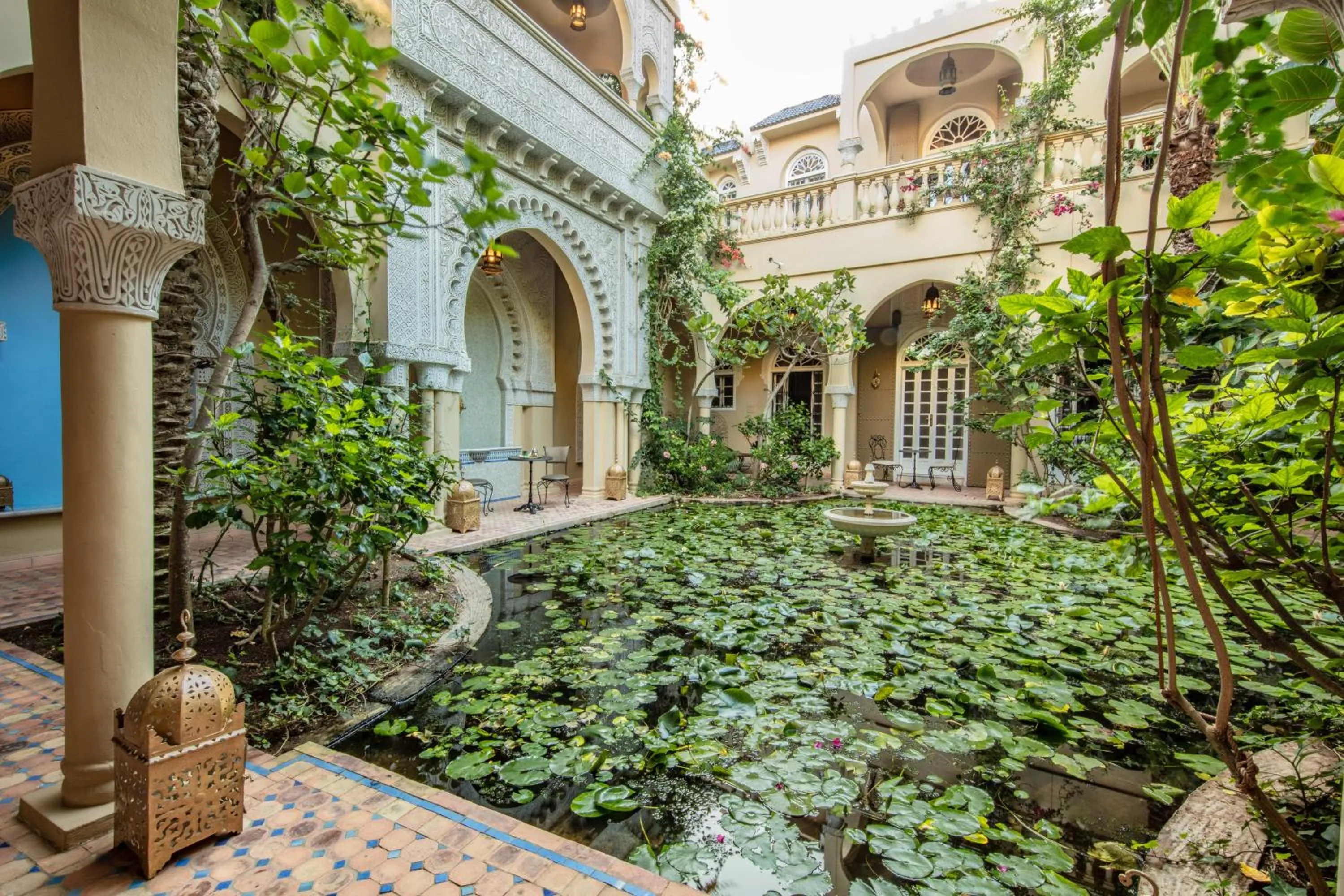 Patio in Riad Dar El Malaika