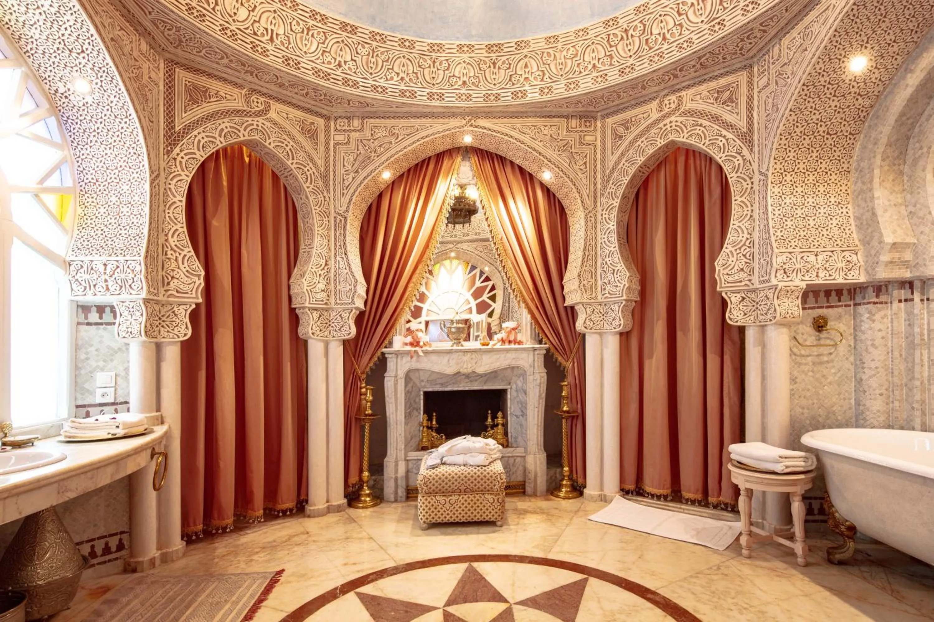 Bathroom in Riad Dar El Malaika