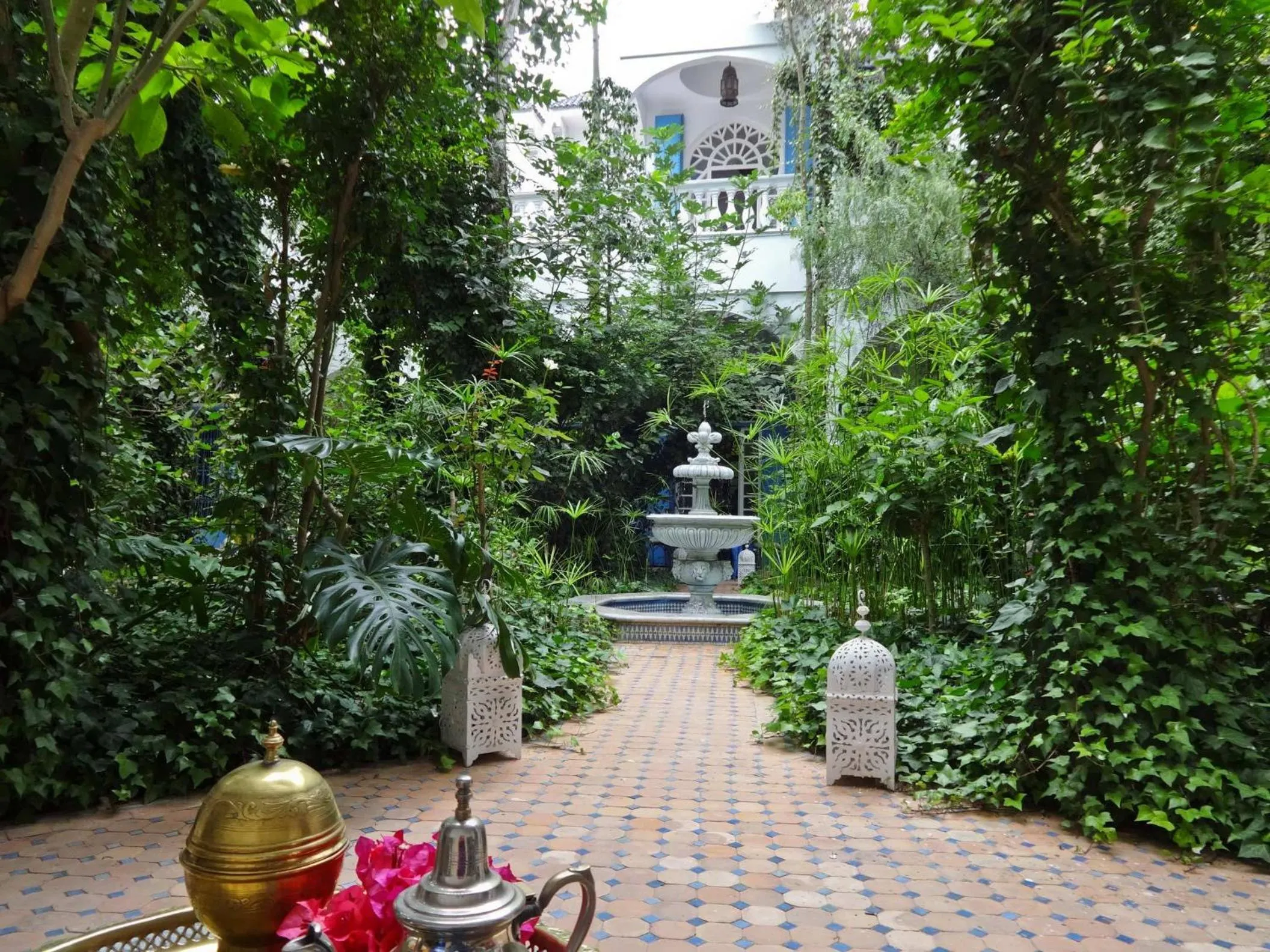 Garden in Riad Dar El Malaika