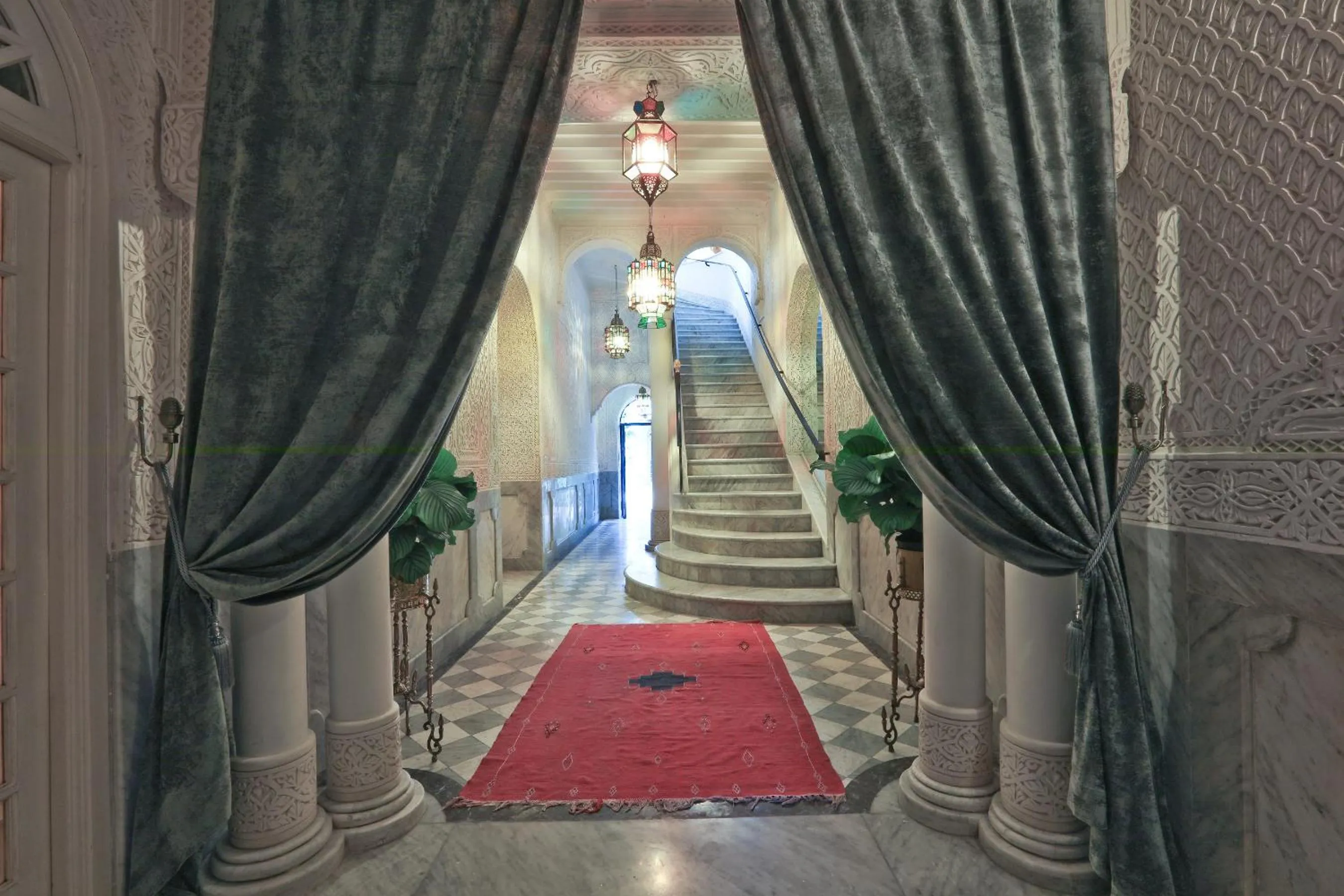 Facade/entrance in Riad Dar El Malaika