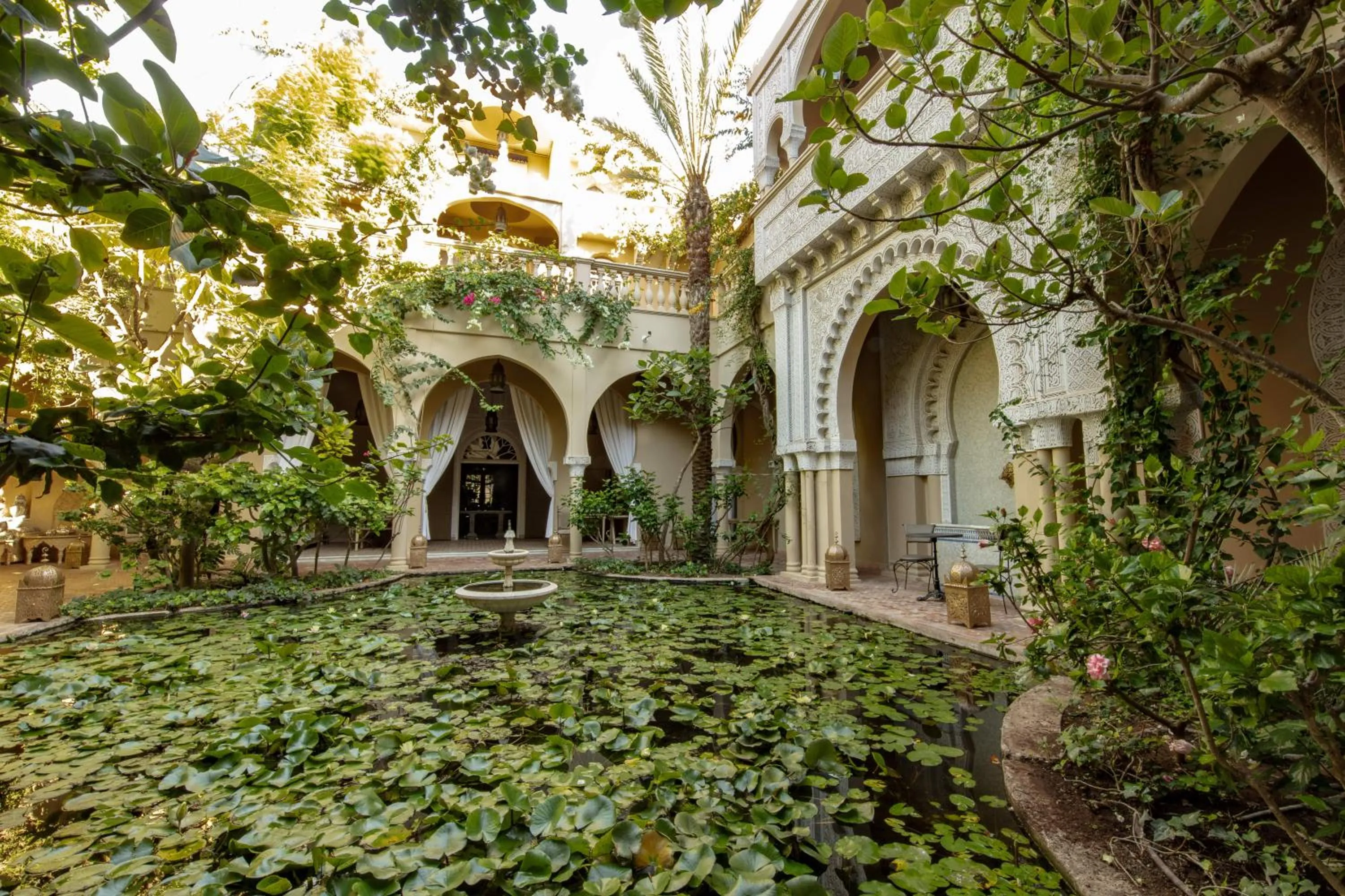 Patio in Riad Dar El Malaika