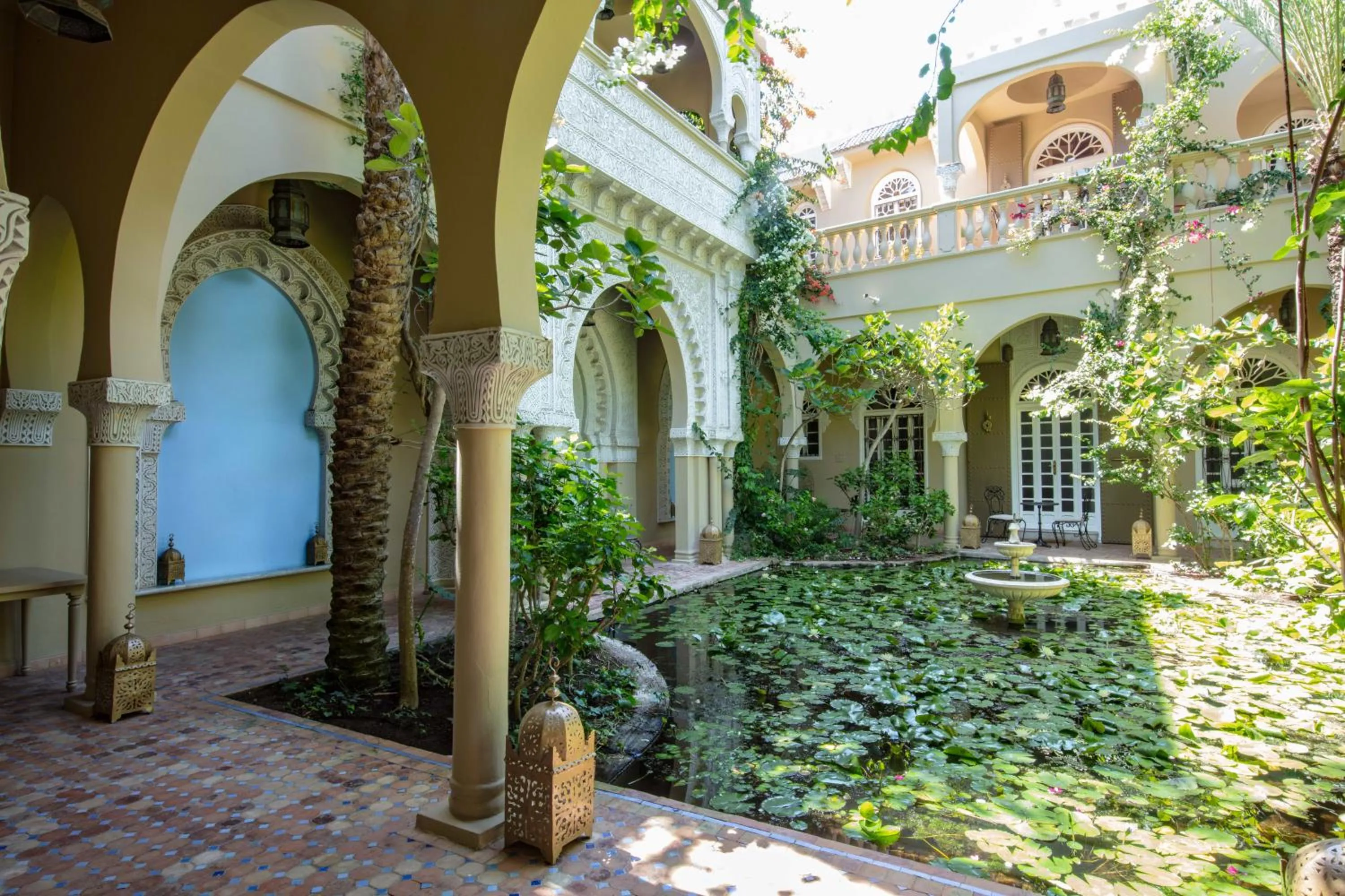Patio in Riad Dar El Malaika