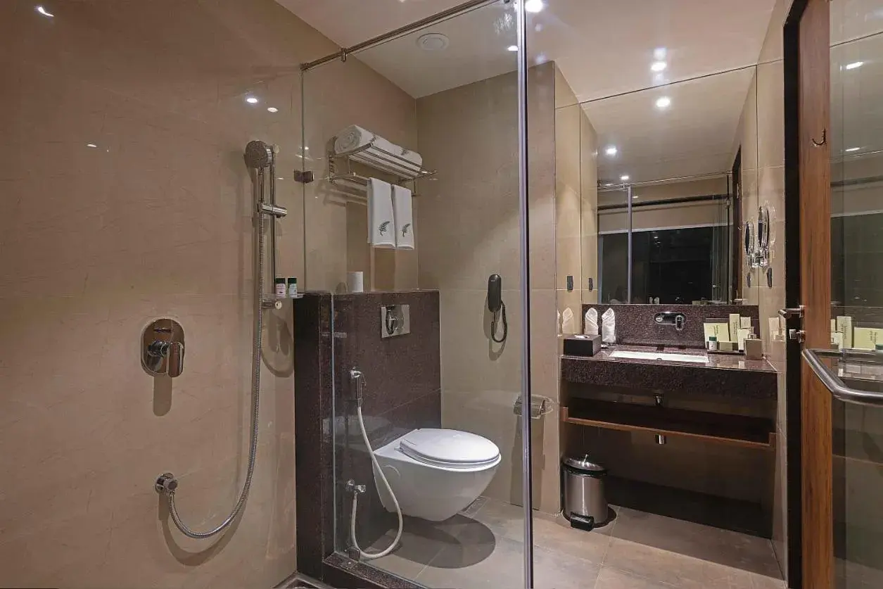 Bathroom in The Fern Royal Farm Resort, Anjar Bathroom in The Fern Royal Farm Resort, Anjar