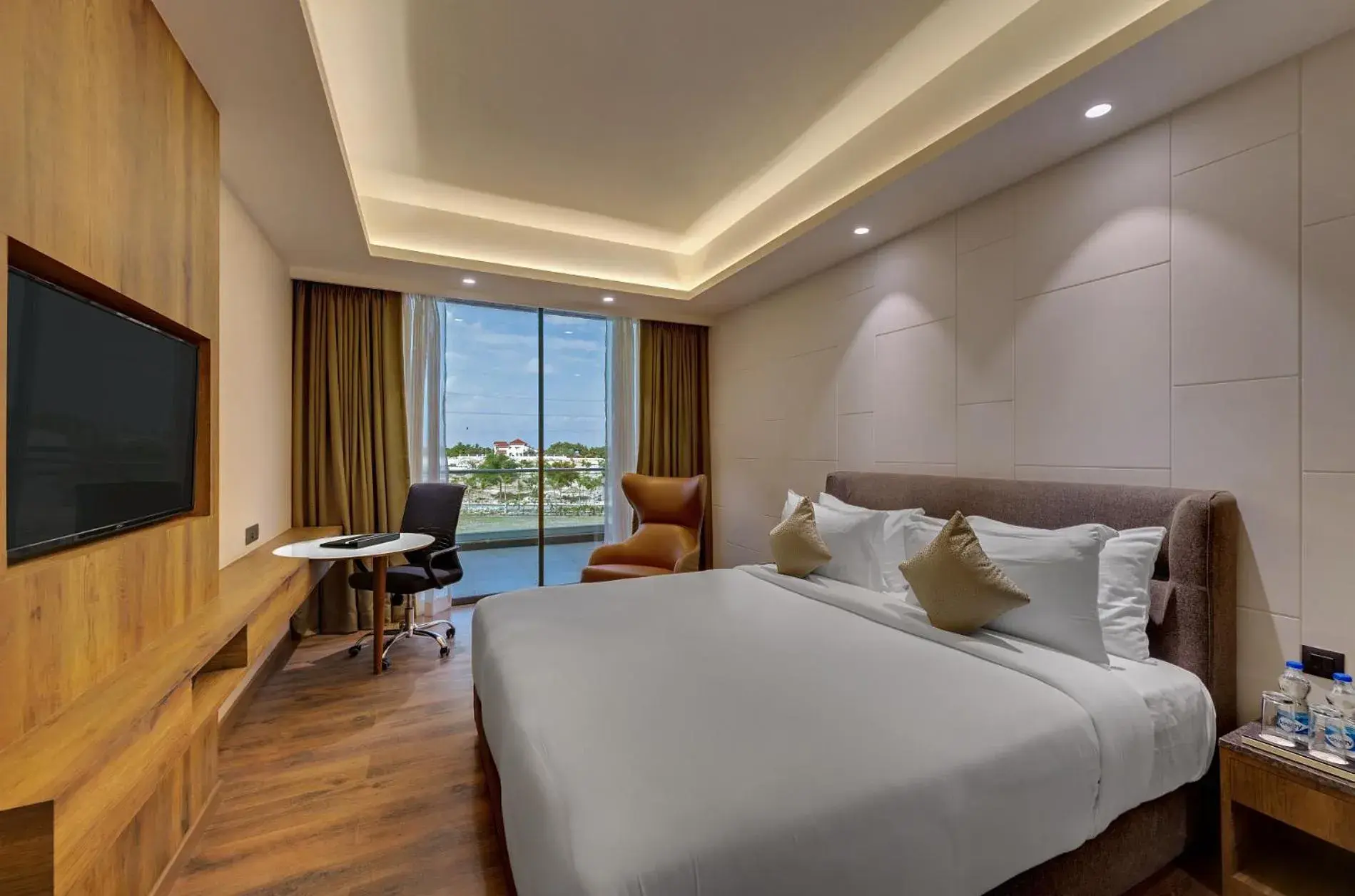 Bedroom, Bed in The Fern Royal Farm Resort, Anjar Bedroom, Bed in The Fern Royal Farm Resort, Anjar