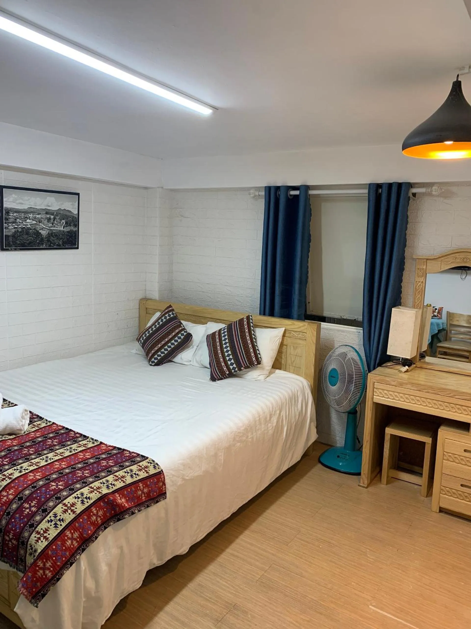 Bed in Chau Giang Hotel