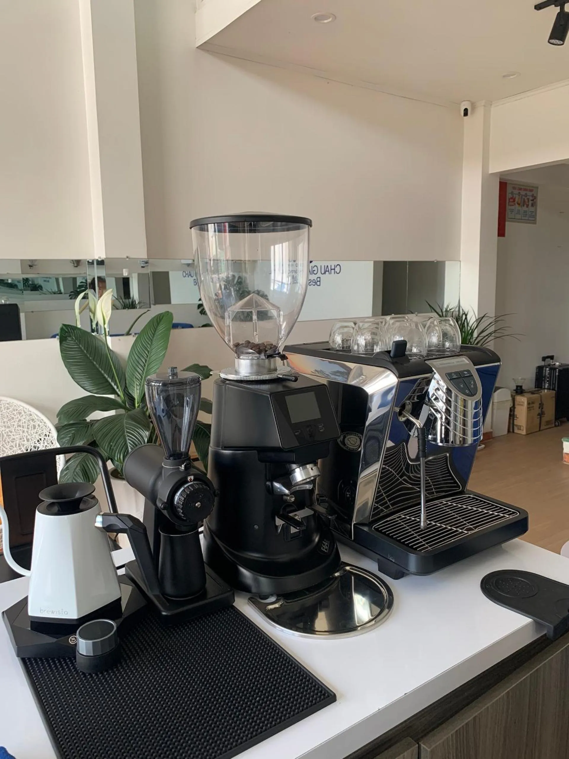 Coffee/tea facilities in Chau Giang Hotel