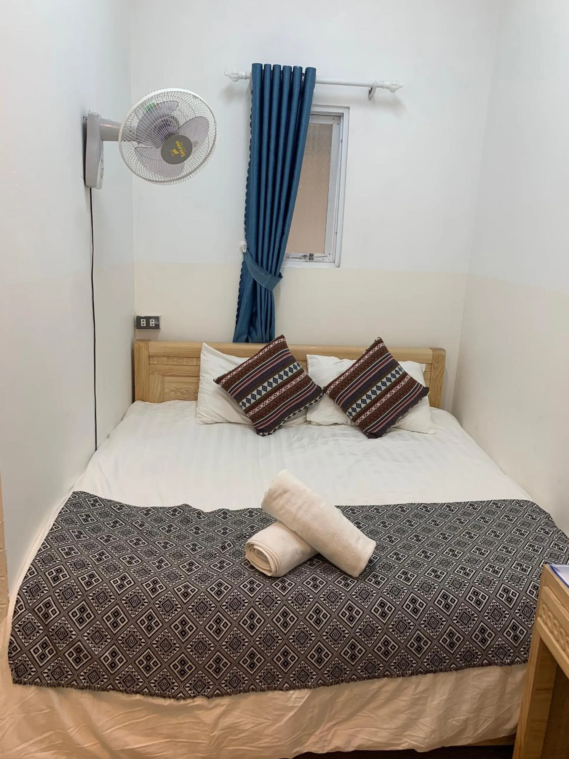 Bed in Chau Giang Hotel