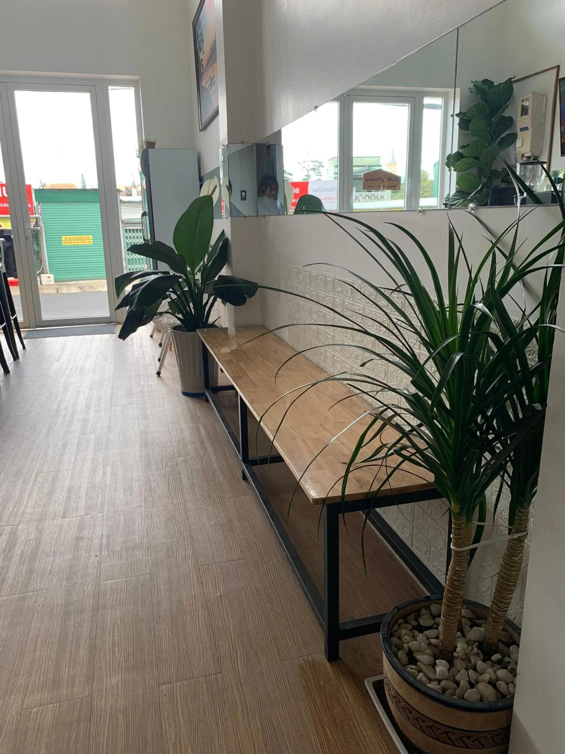 Kitchen or kitchenette in Chau Giang Hotel