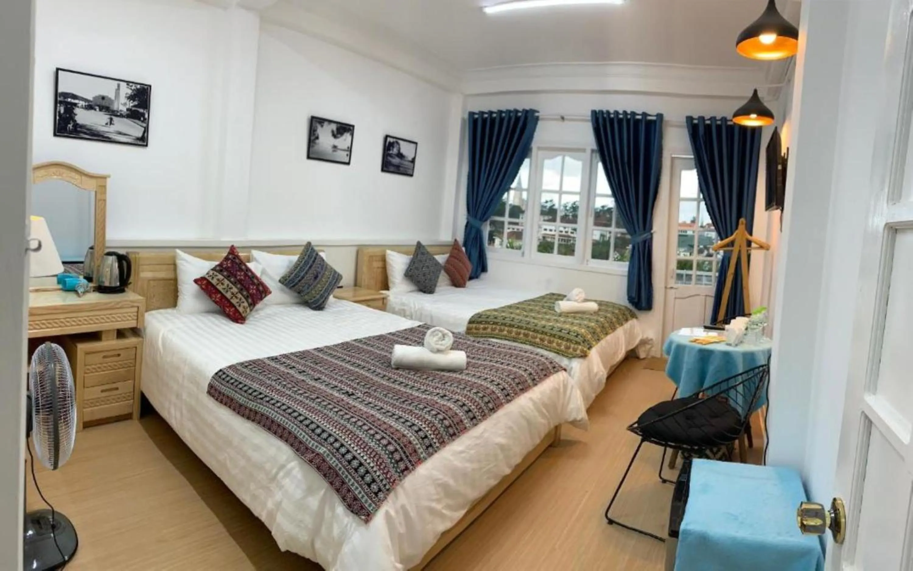 Bedroom, Bed in Chau Giang Hotel