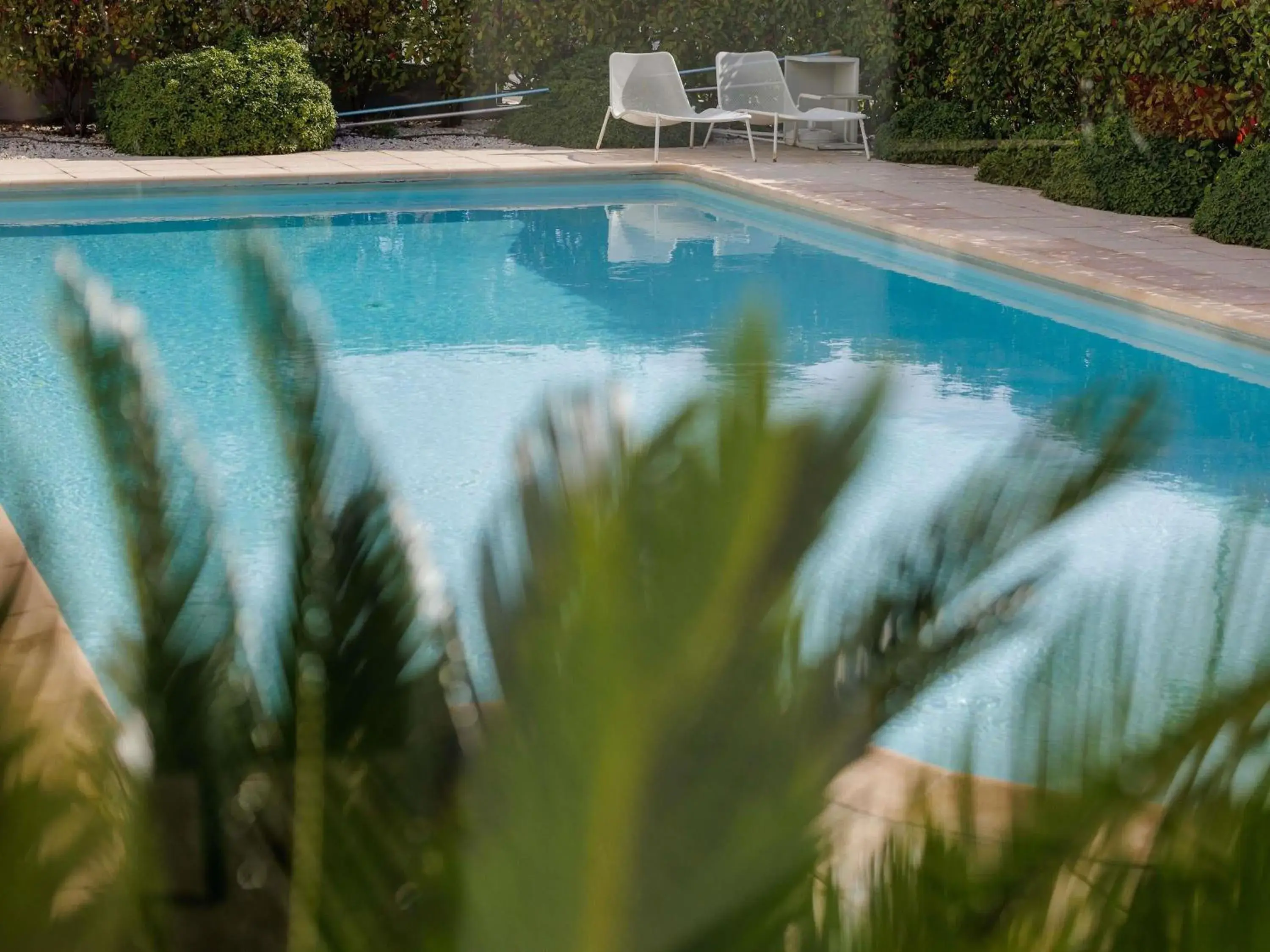 Pool view in ibis Toulon La Valette Pool view in ibis Toulon La Valette