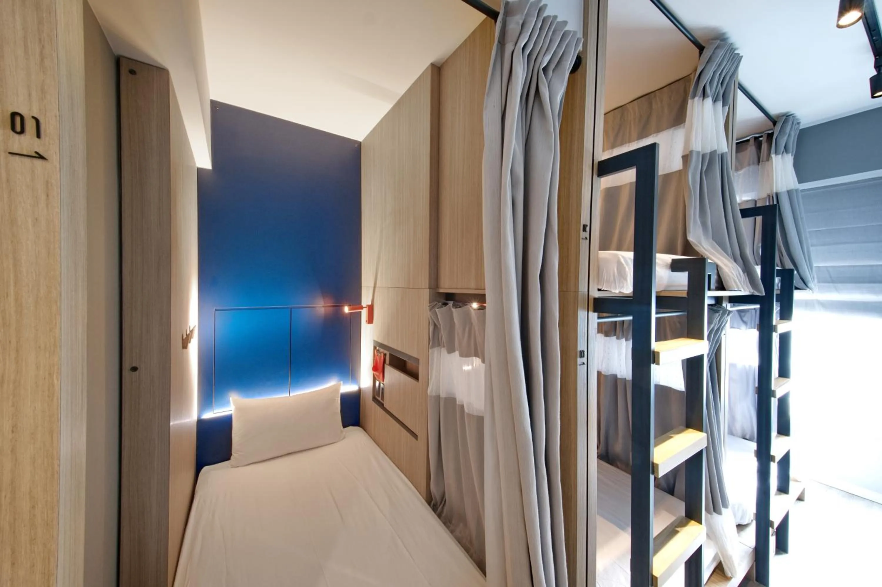 bunk bed, Bed in OLAH Poshtel - Hualien Zhongfu