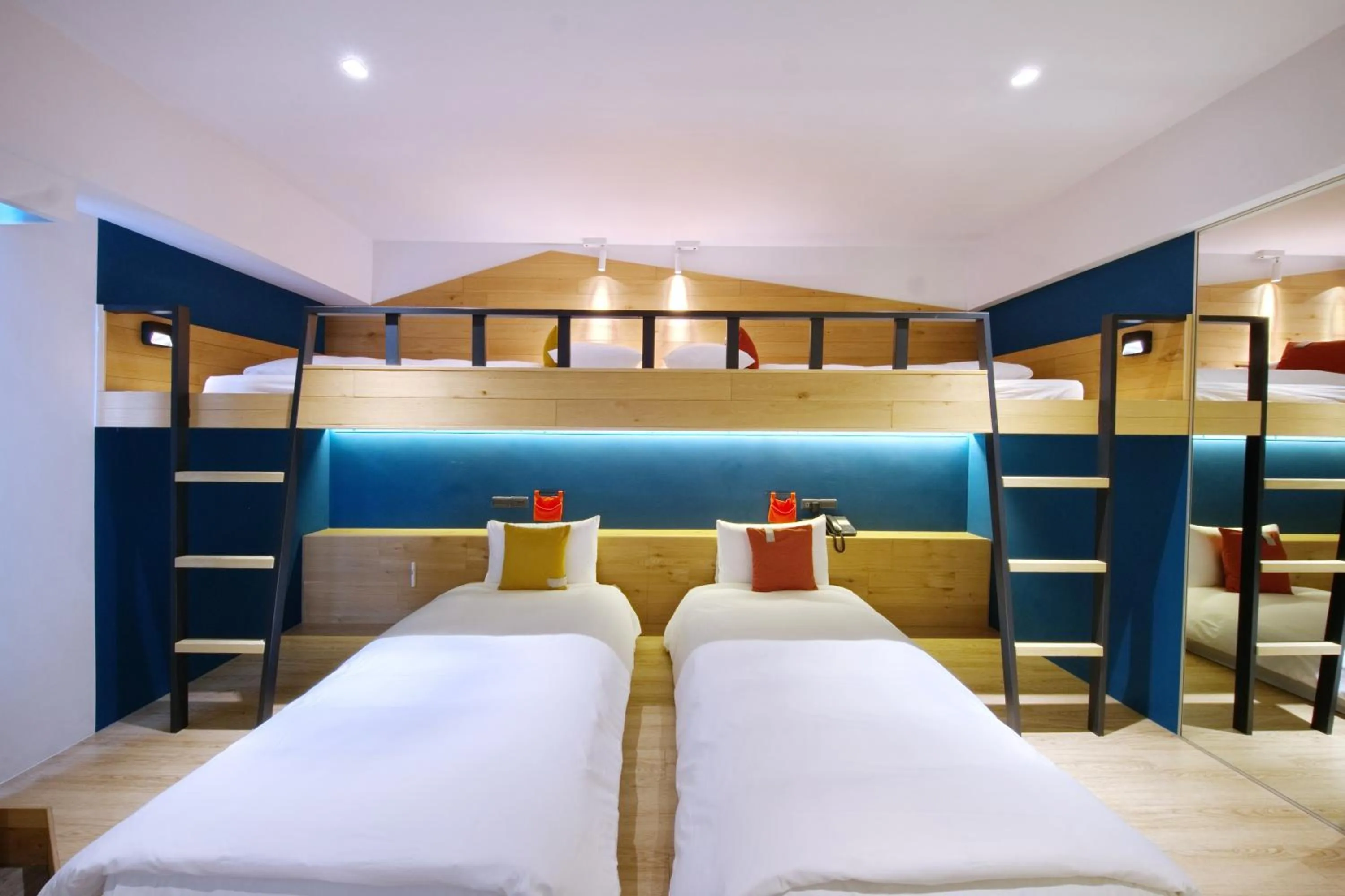 Bed in OLAH Poshtel - Hualien Zhongfu