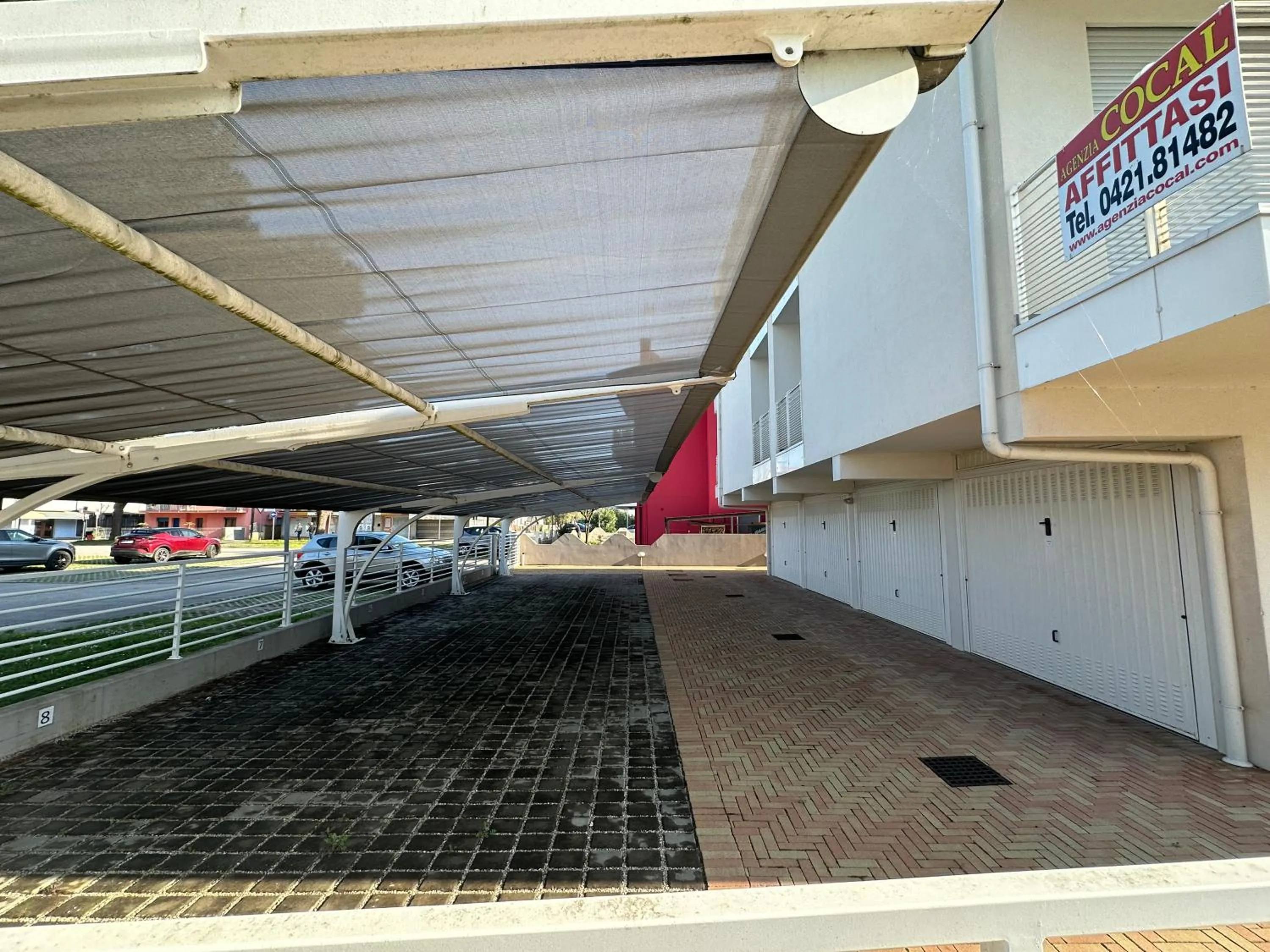 Parking in Residence Al Molo - Agenzia Cocal