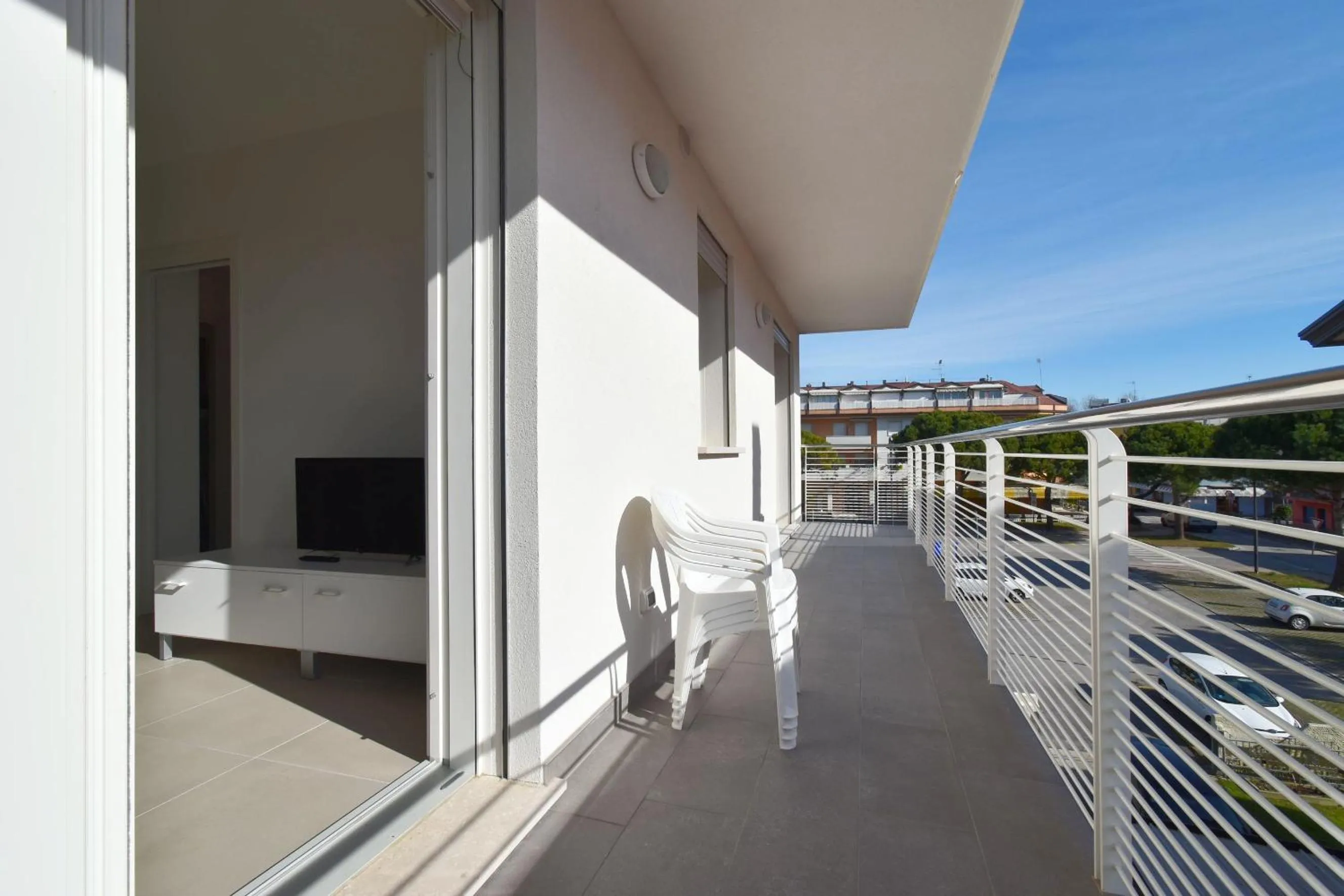 Balcony/Terrace in Residence Al Molo - Agenzia Cocal