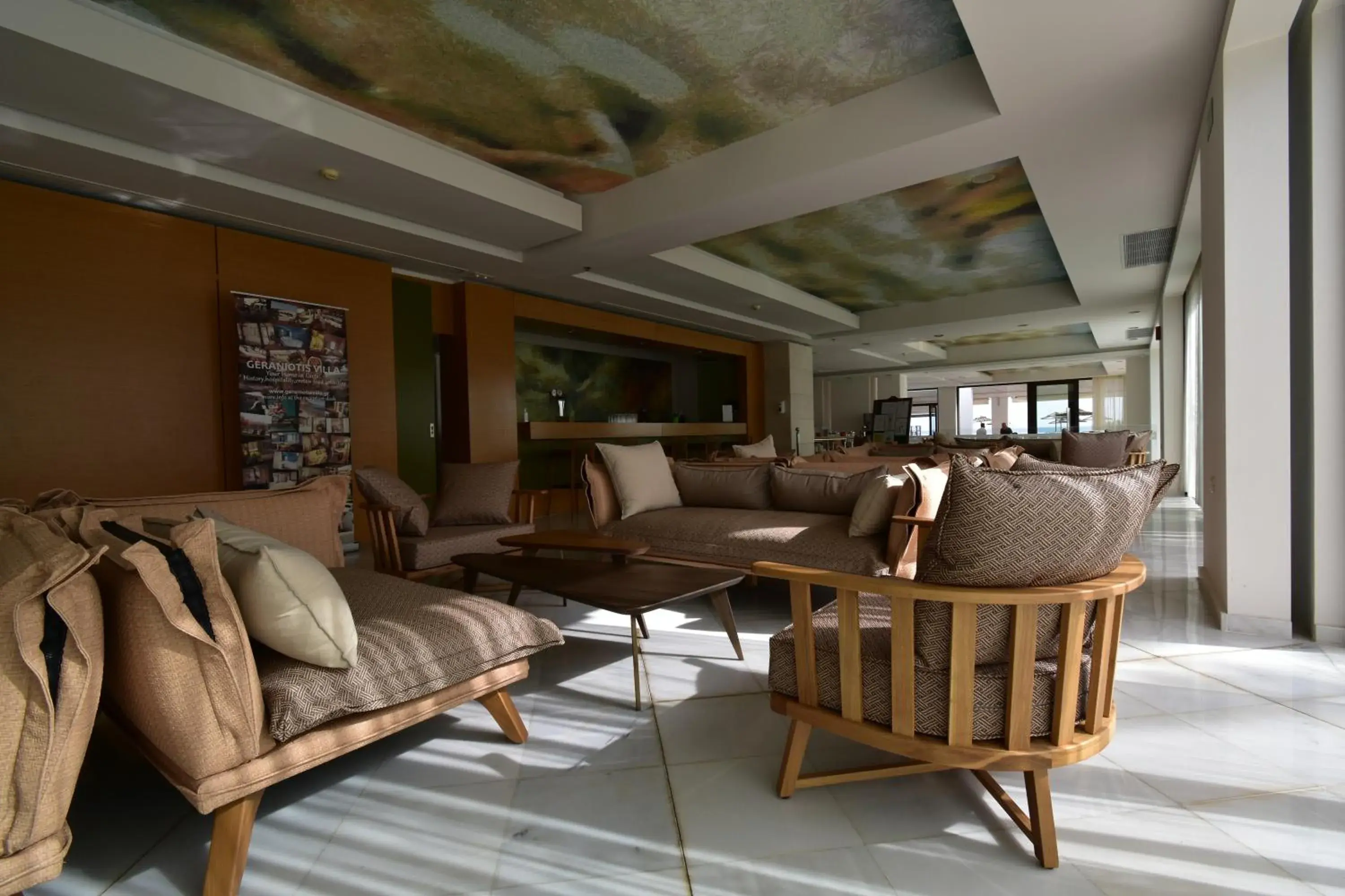 Lobby or reception in Geraniotis Hotel and Resort Lobby or reception in Geraniotis Hotel and Resort