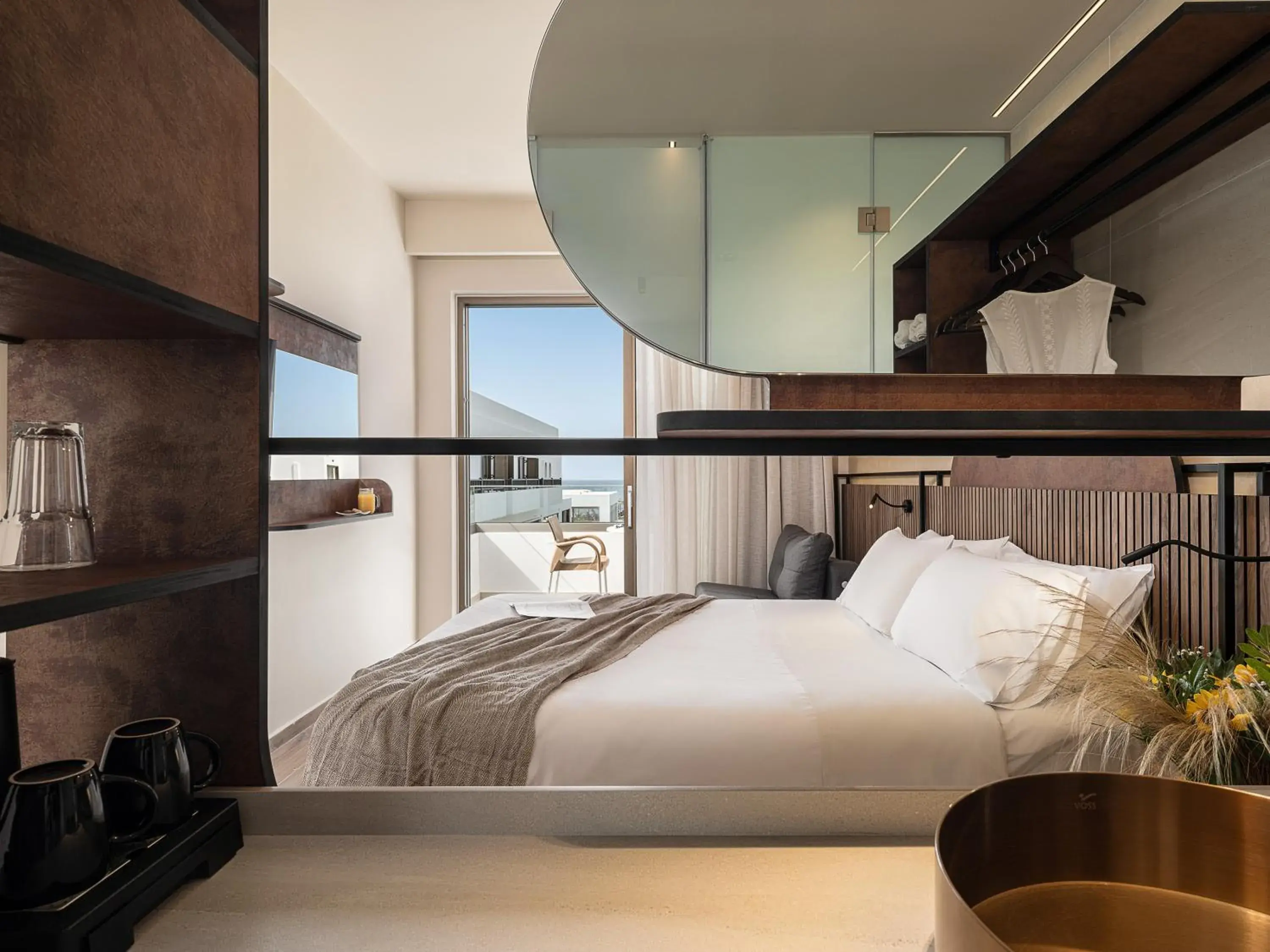 Bed in Geraniotis Hotel and Resort Bed in Geraniotis Hotel and Resort