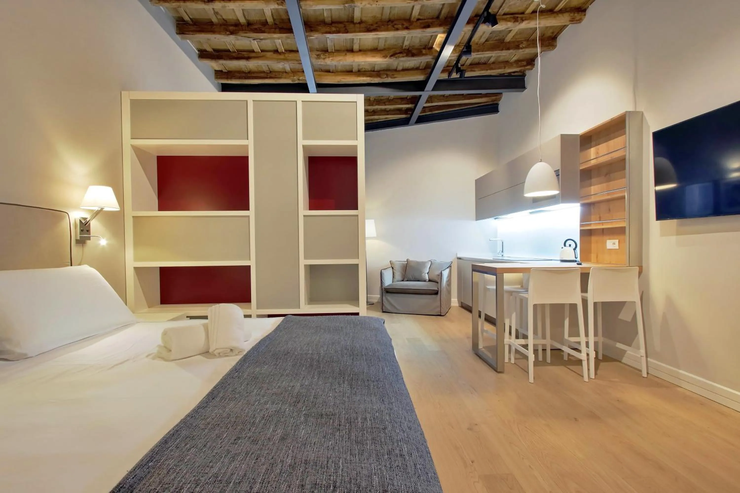 Bedroom, Bed in Monti Panisperna suites