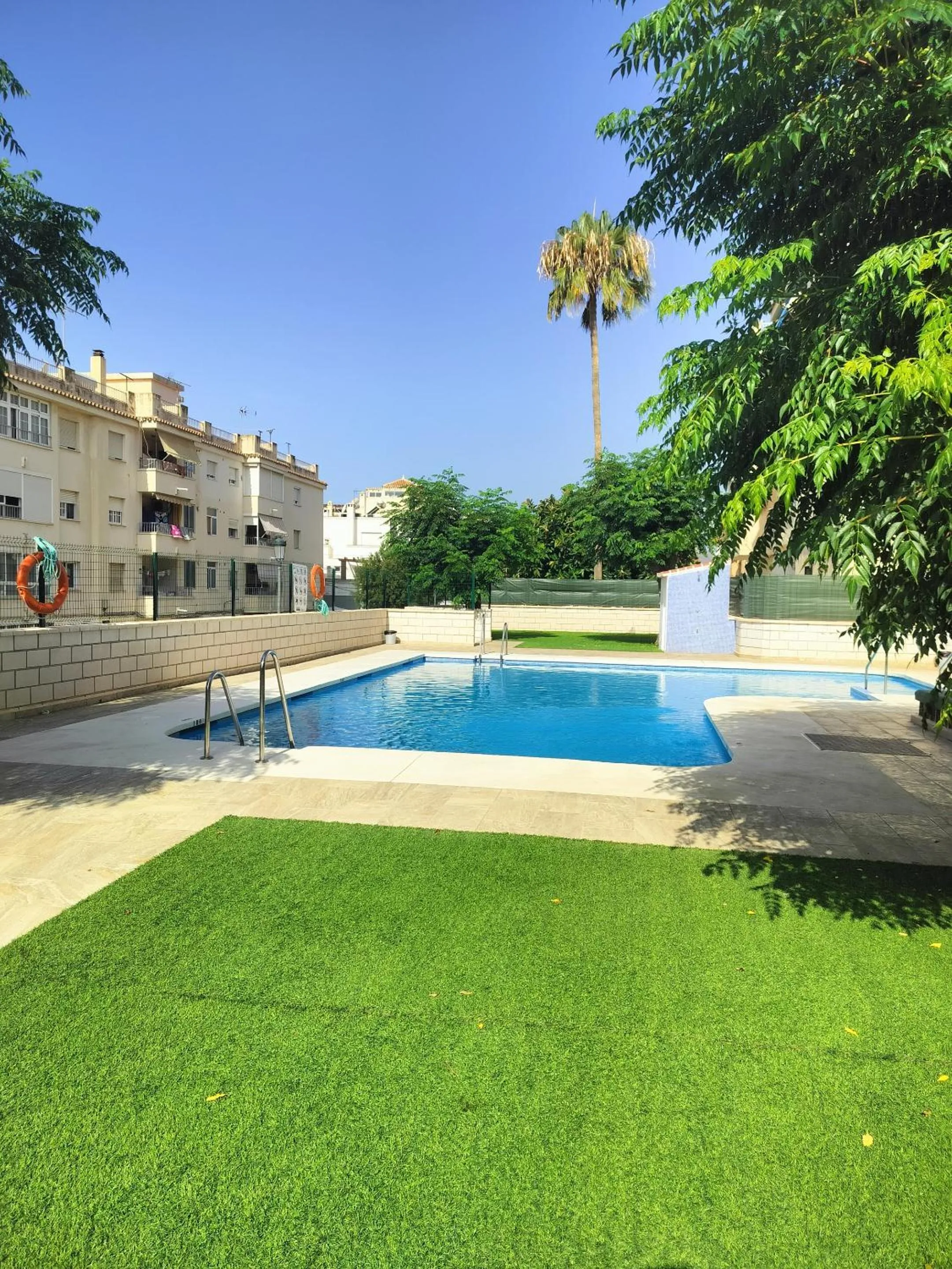 Pool view in Wonder Paradisio Studio Nerja