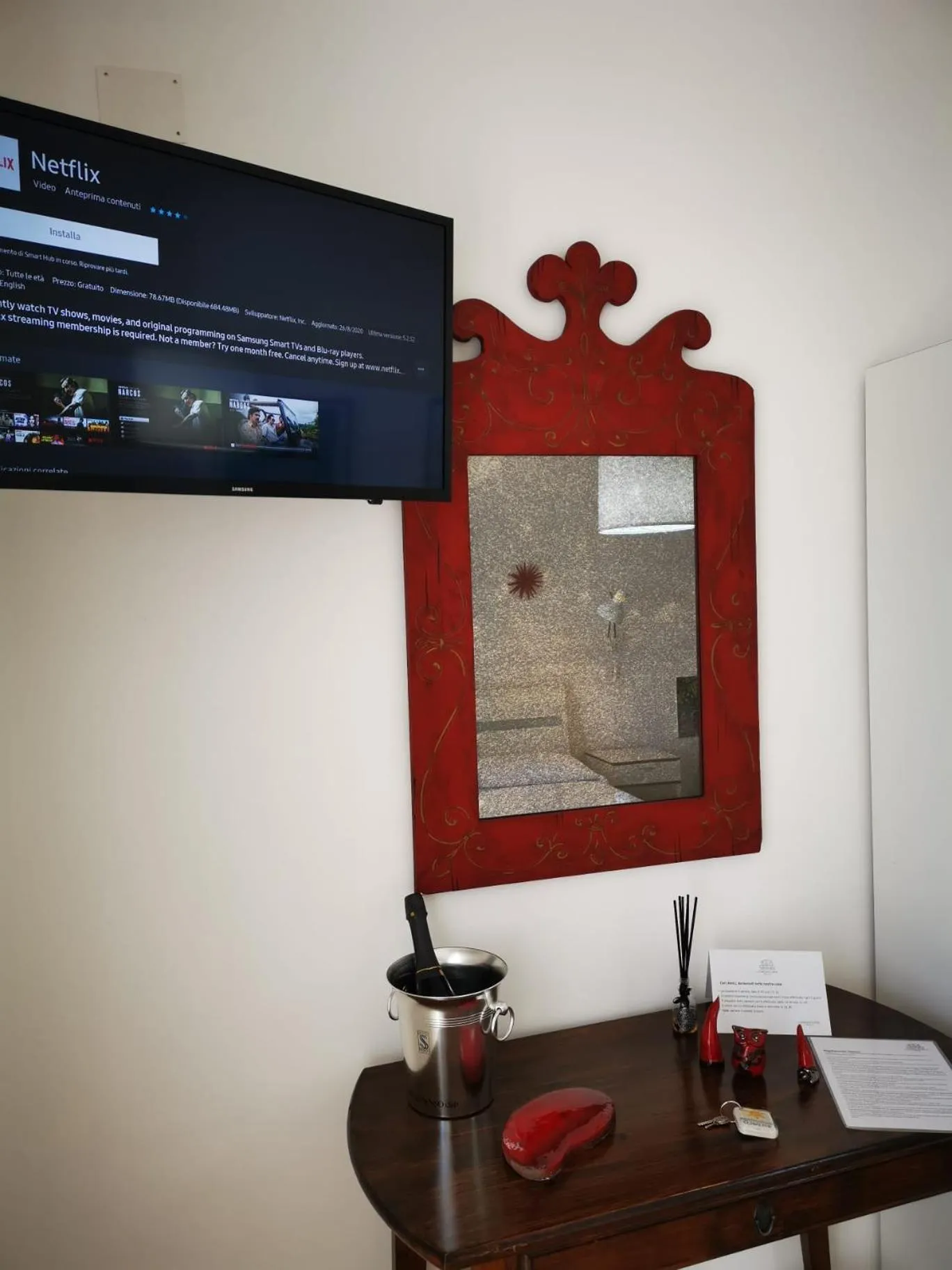 TV and multimedia in Il Giardino dei Pini