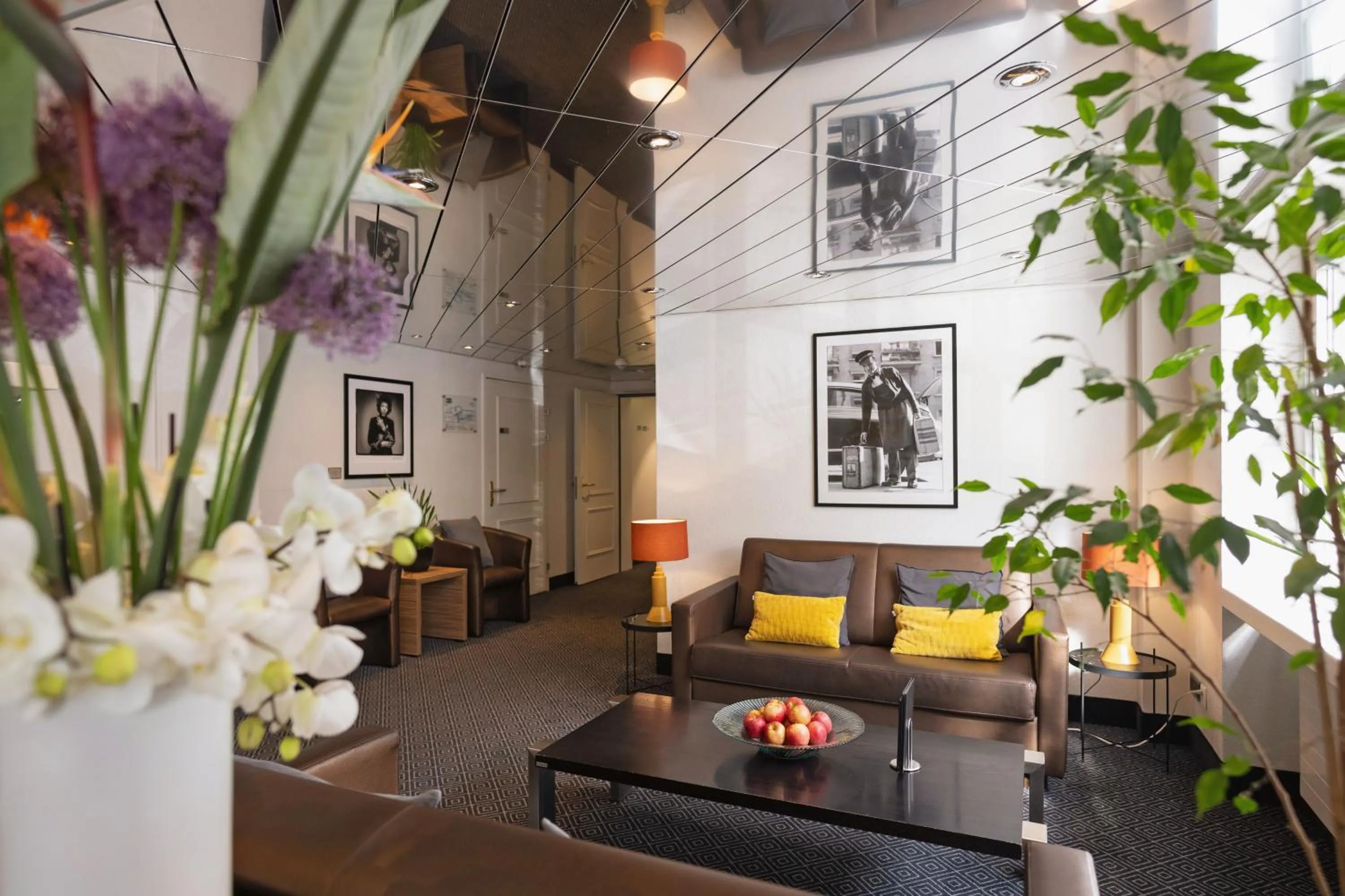 Lobby or reception in Hotel Stoller