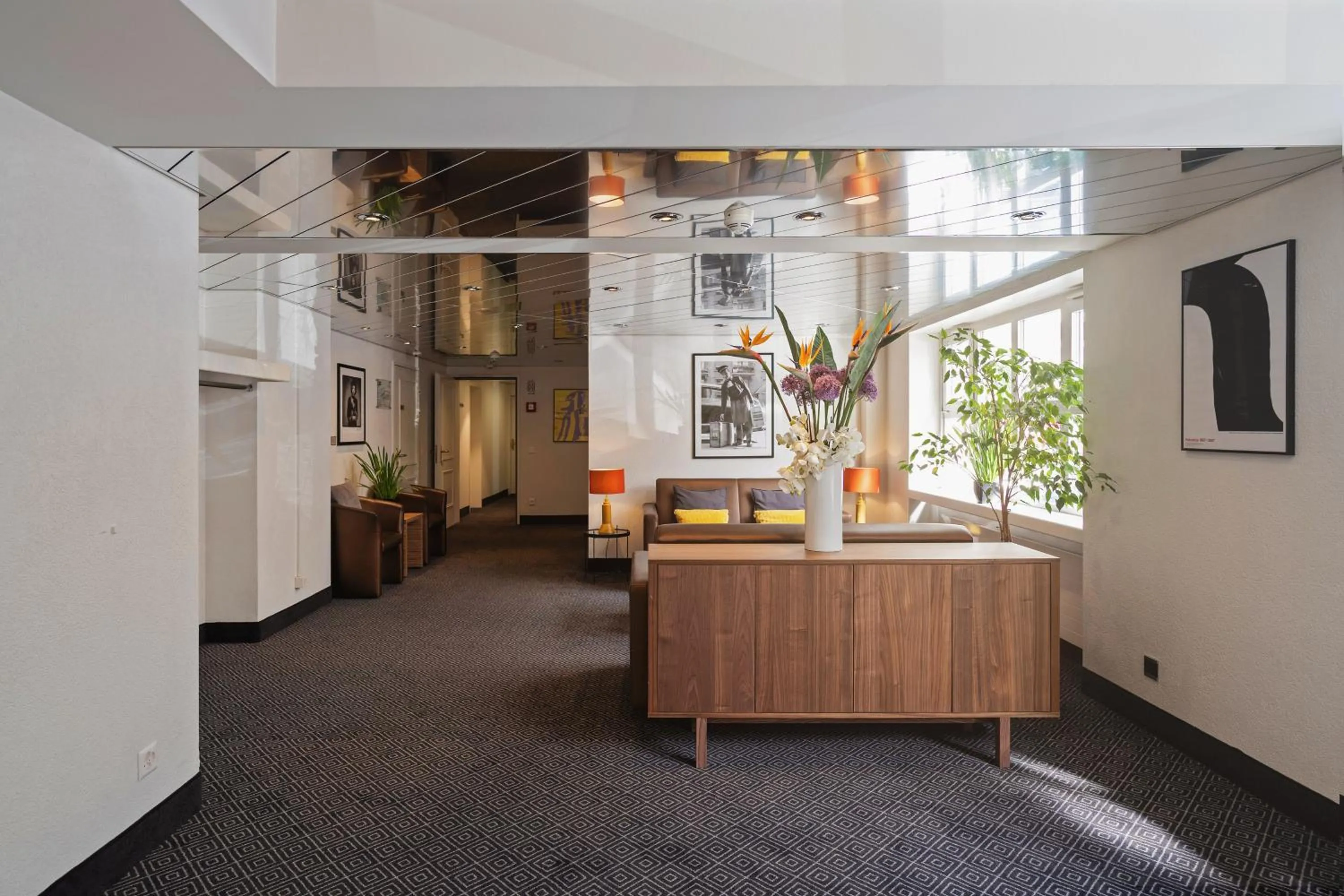 Lobby or reception in Hotel Stoller