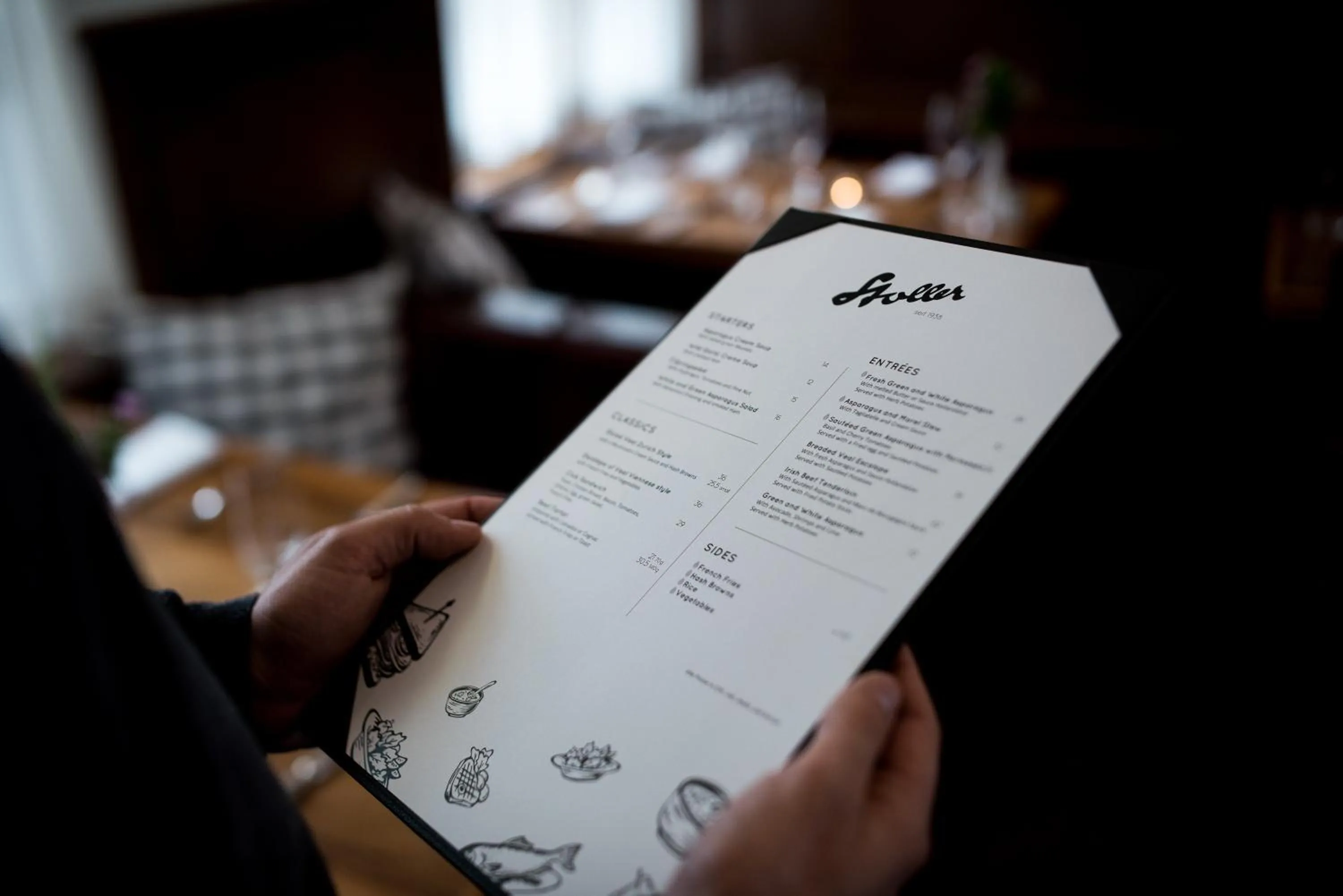 Restaurant/places to eat in Hotel Stoller