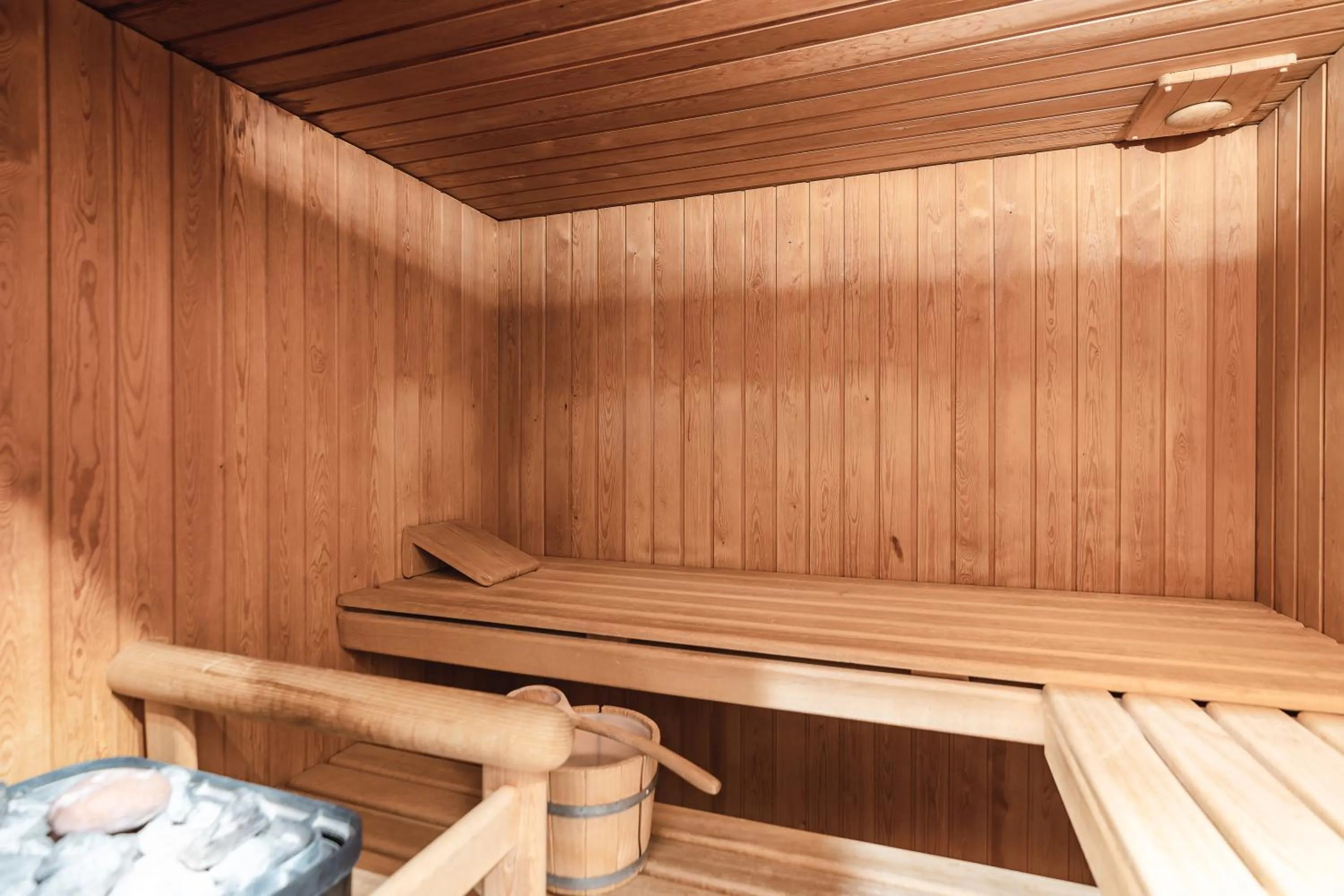 Sauna in Hotel Alpensonne - Panoramazimmer & Restaurant