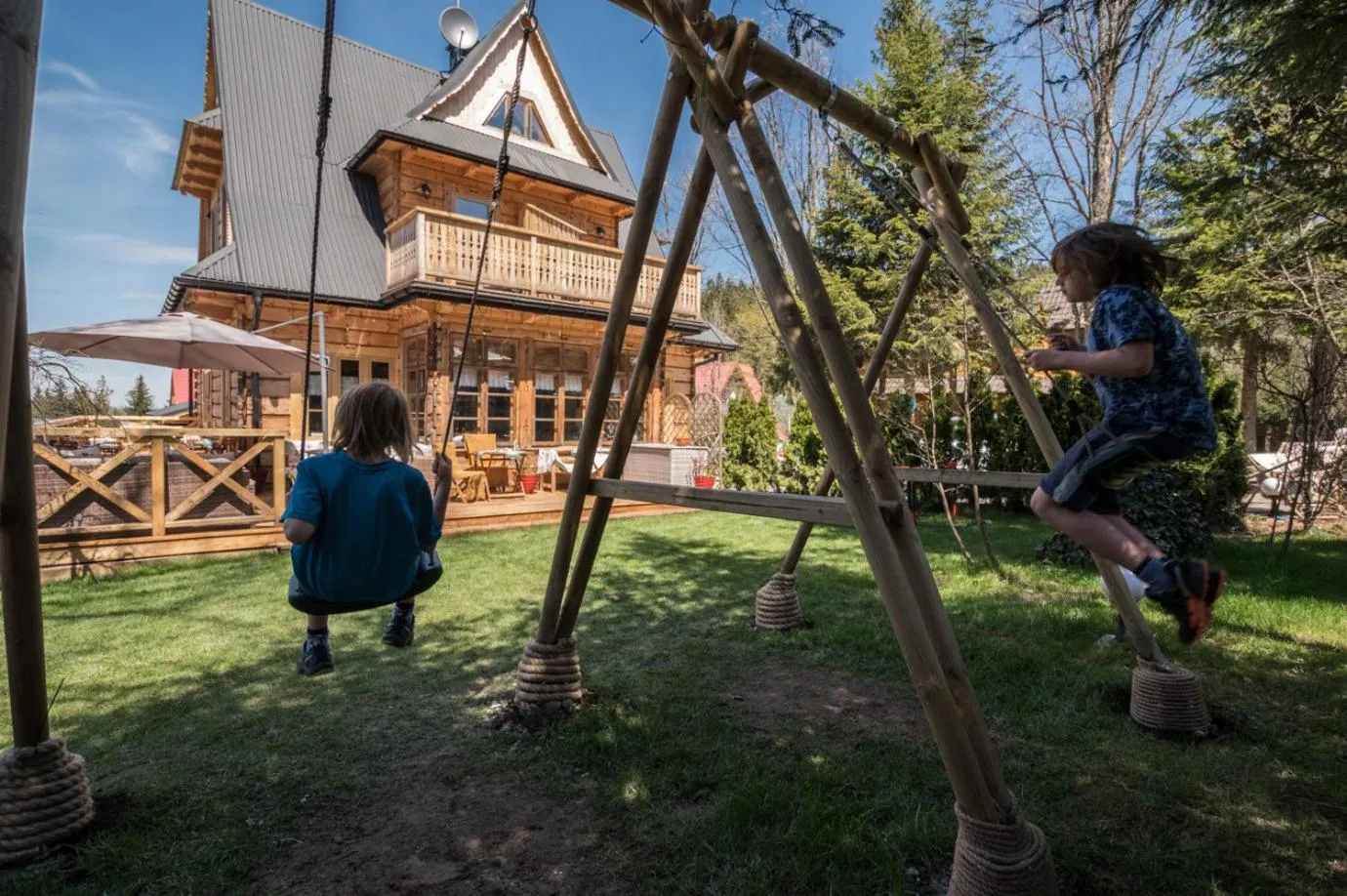 Children play ground in Stella doro