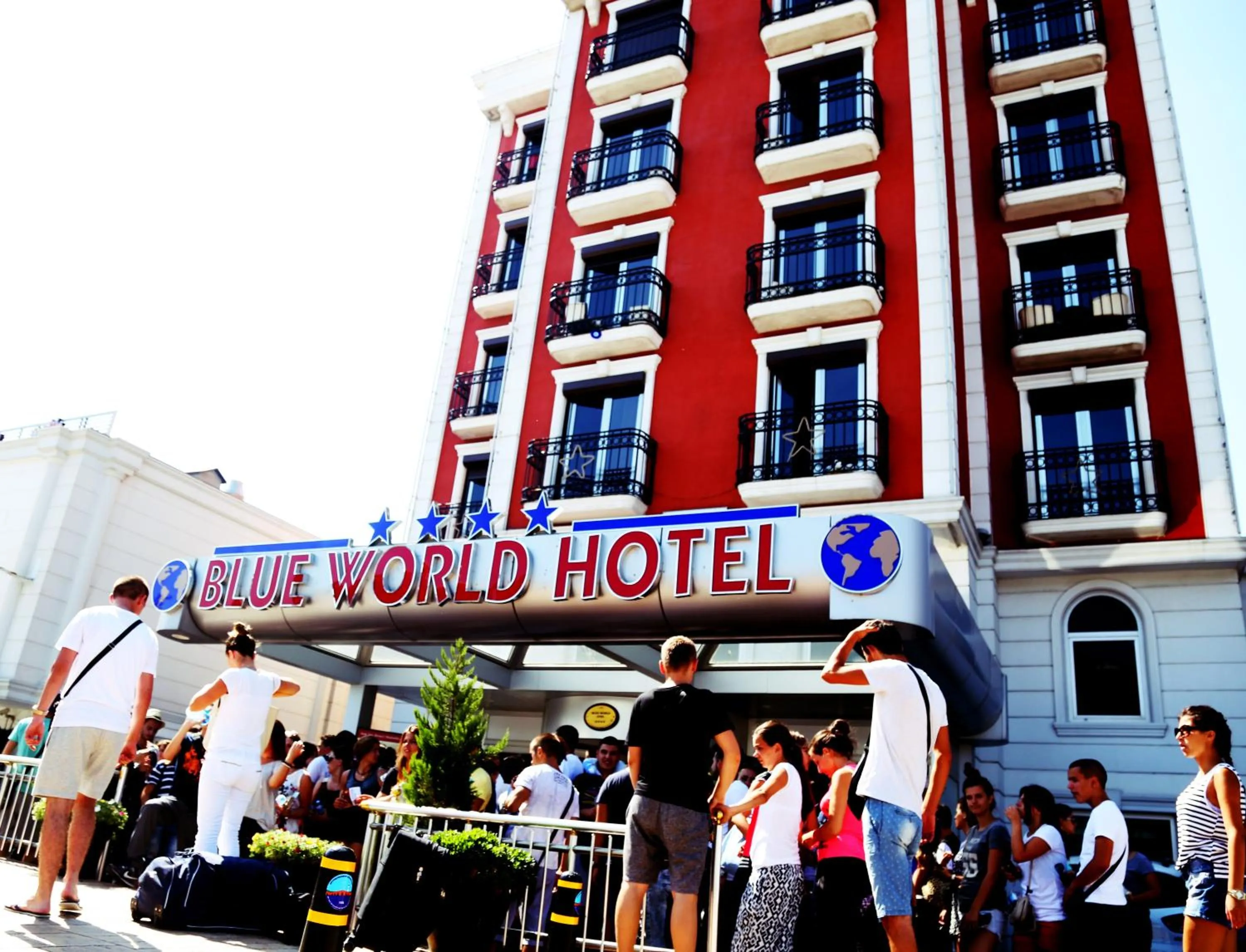 Property building in Kumburgaz Blue World Hotel