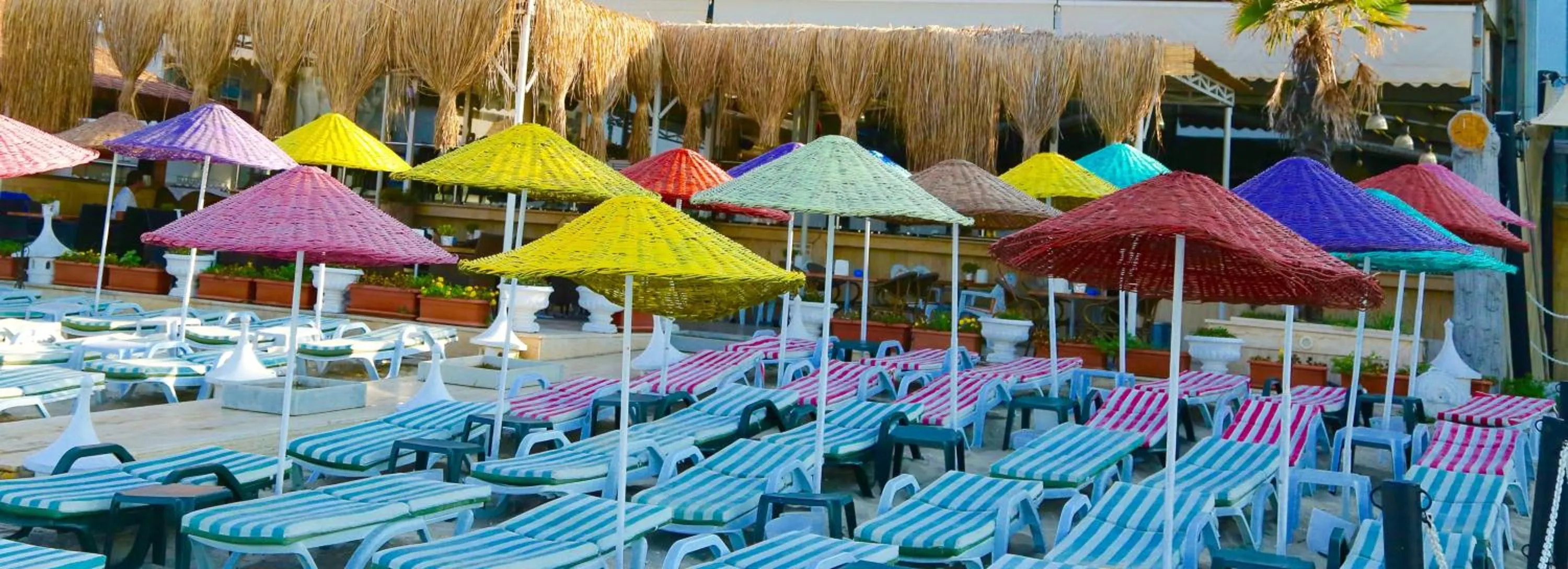 Beach in Kumburgaz Blue World Hotel