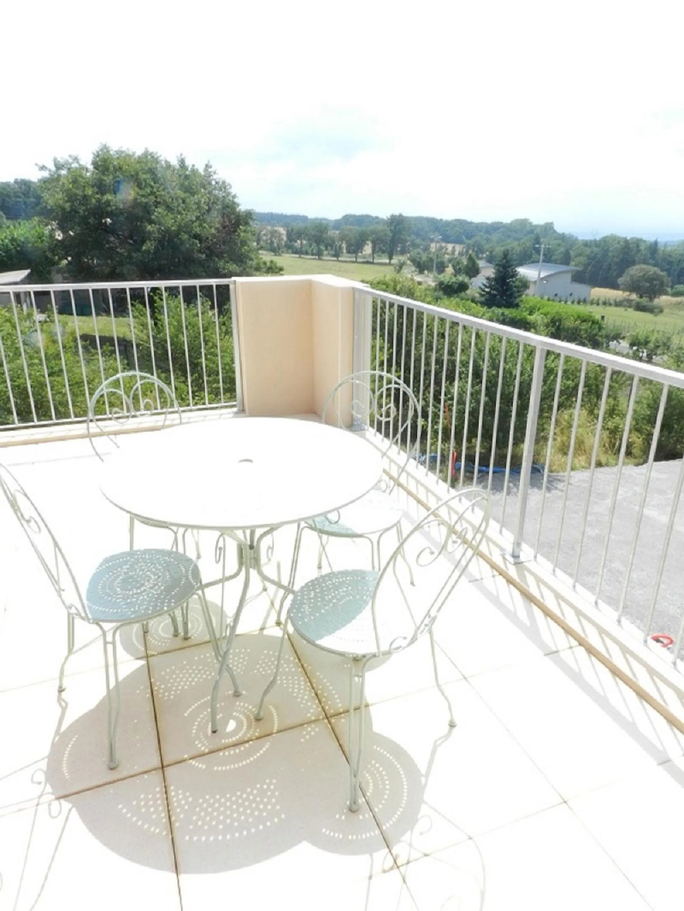 Balcony/Terrace in Domaine de Campras B&B